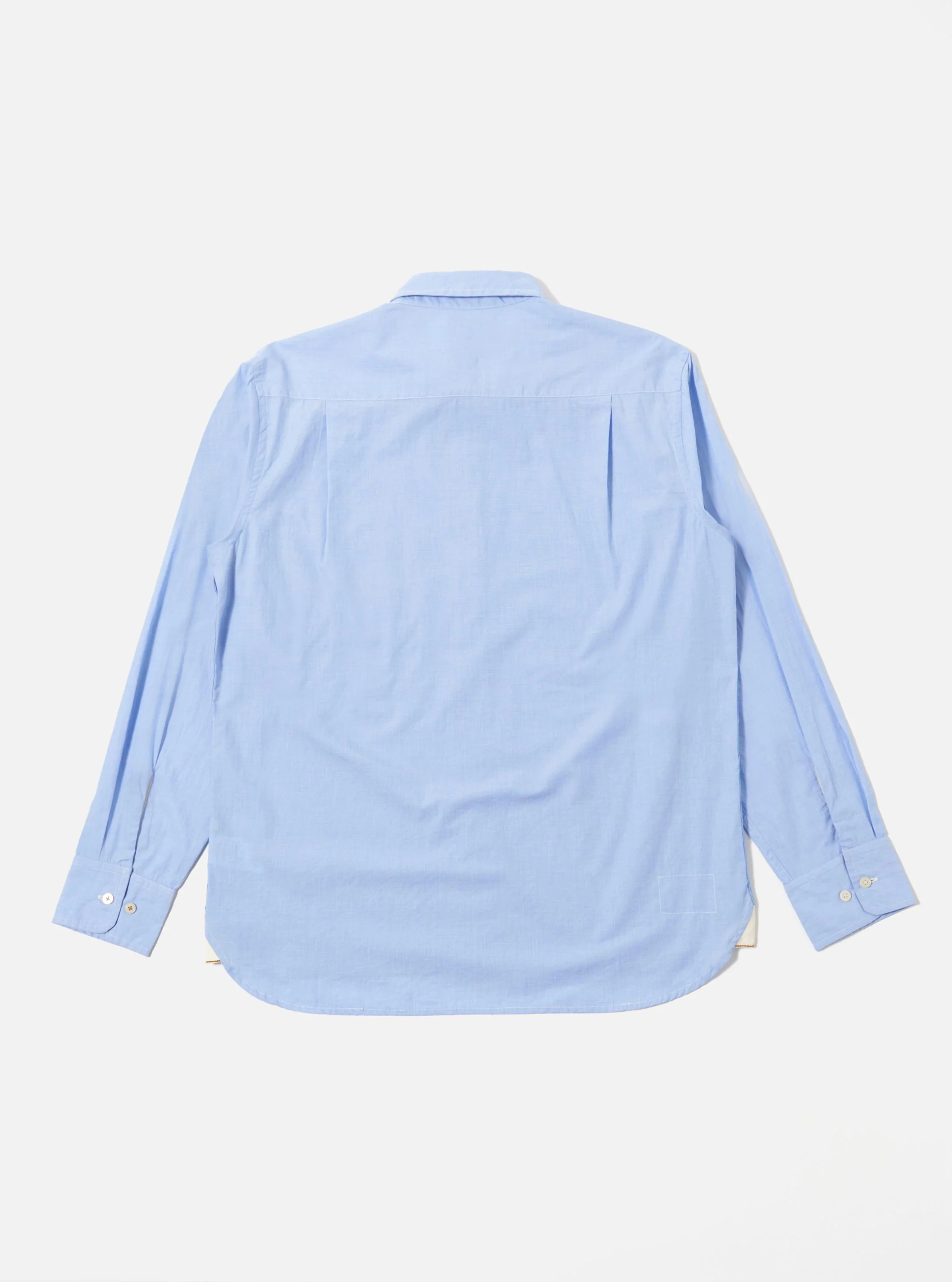 Sky/Blue Fil A Fil Mixed Square Pocket Shirt - Image 5