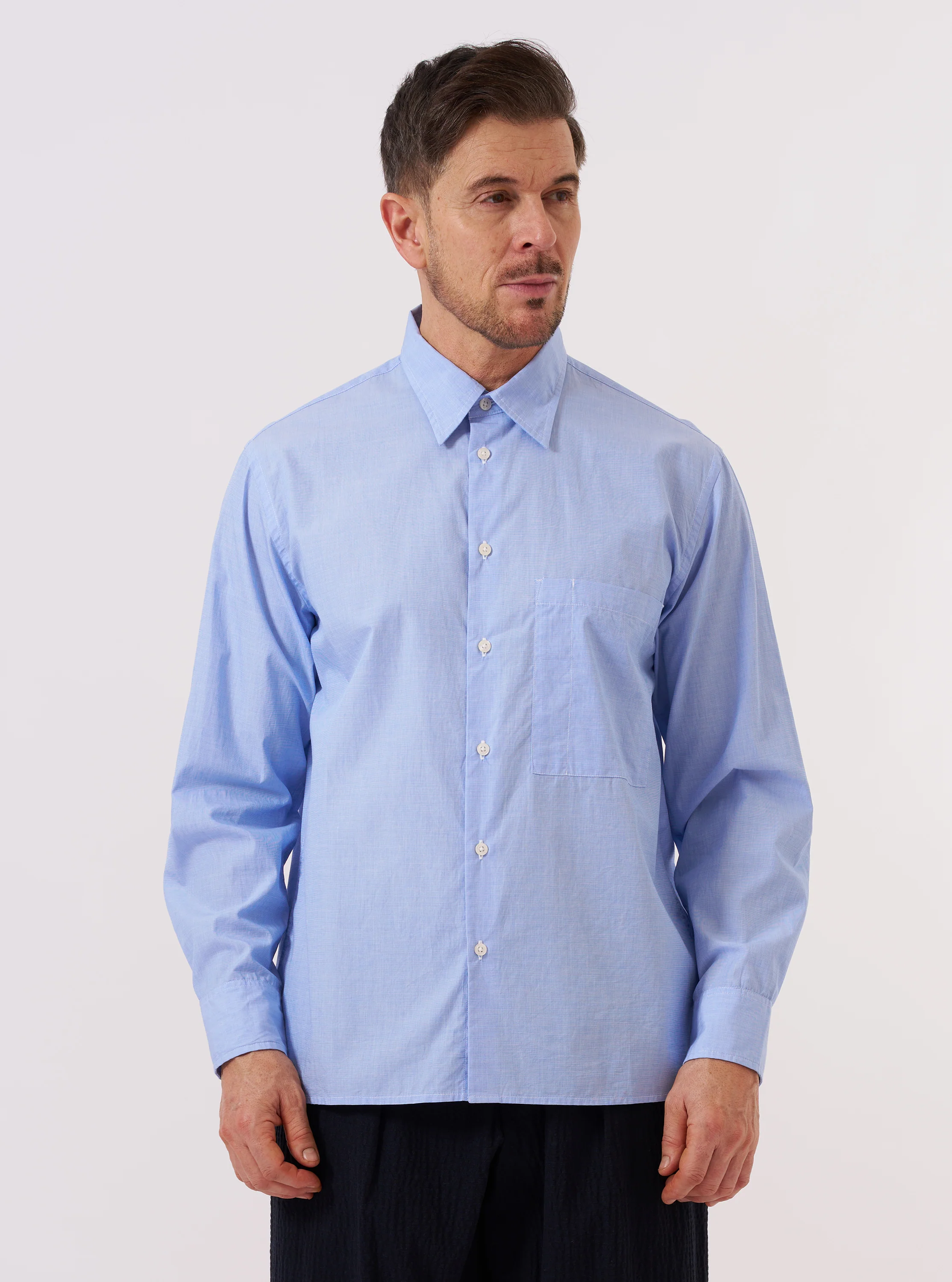 Sky Fil A Fil Square Pocket Shirt - Image 2