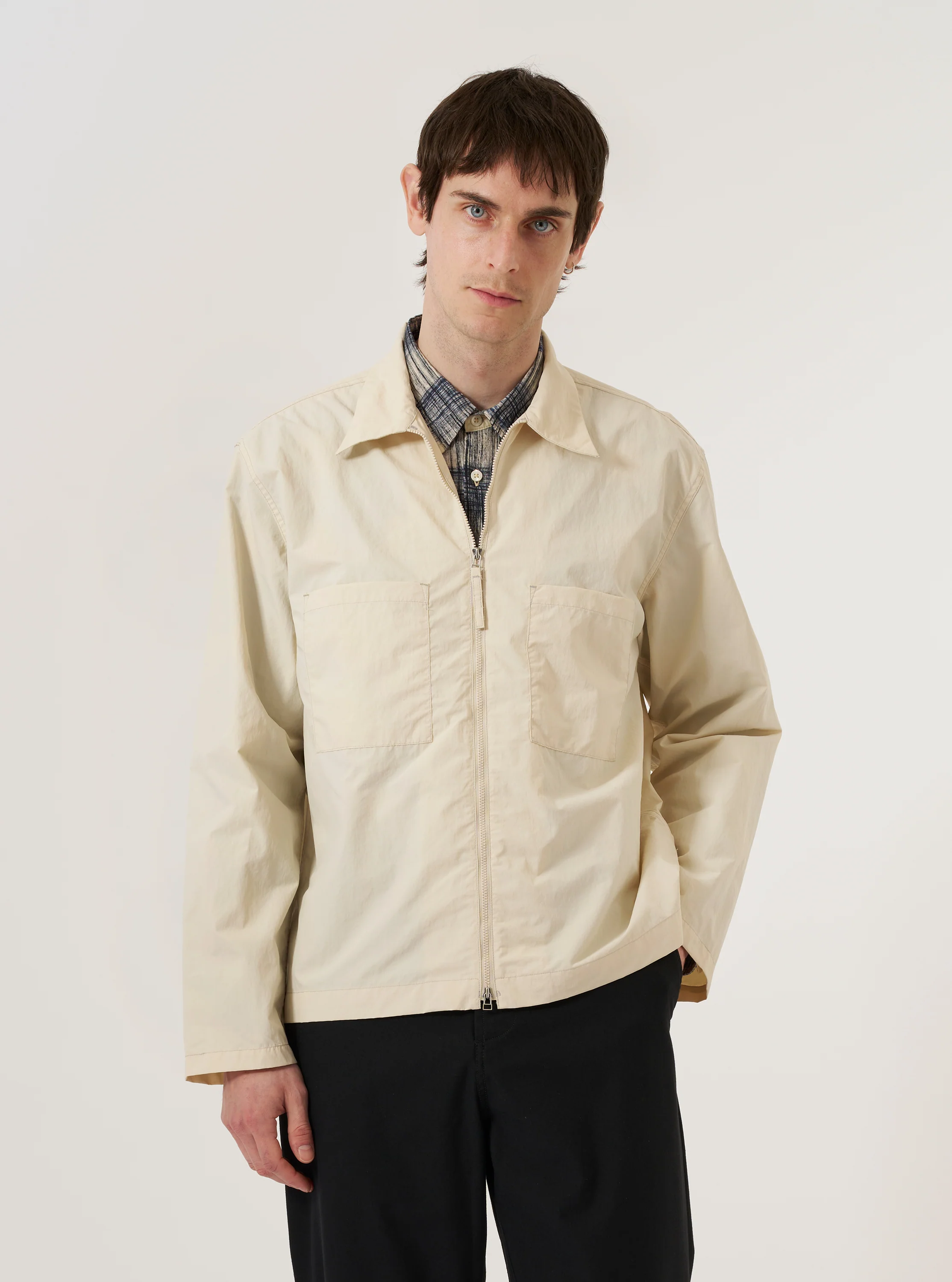 Stone Seo Recycled Nylon Zip Too Shirt - Image 2