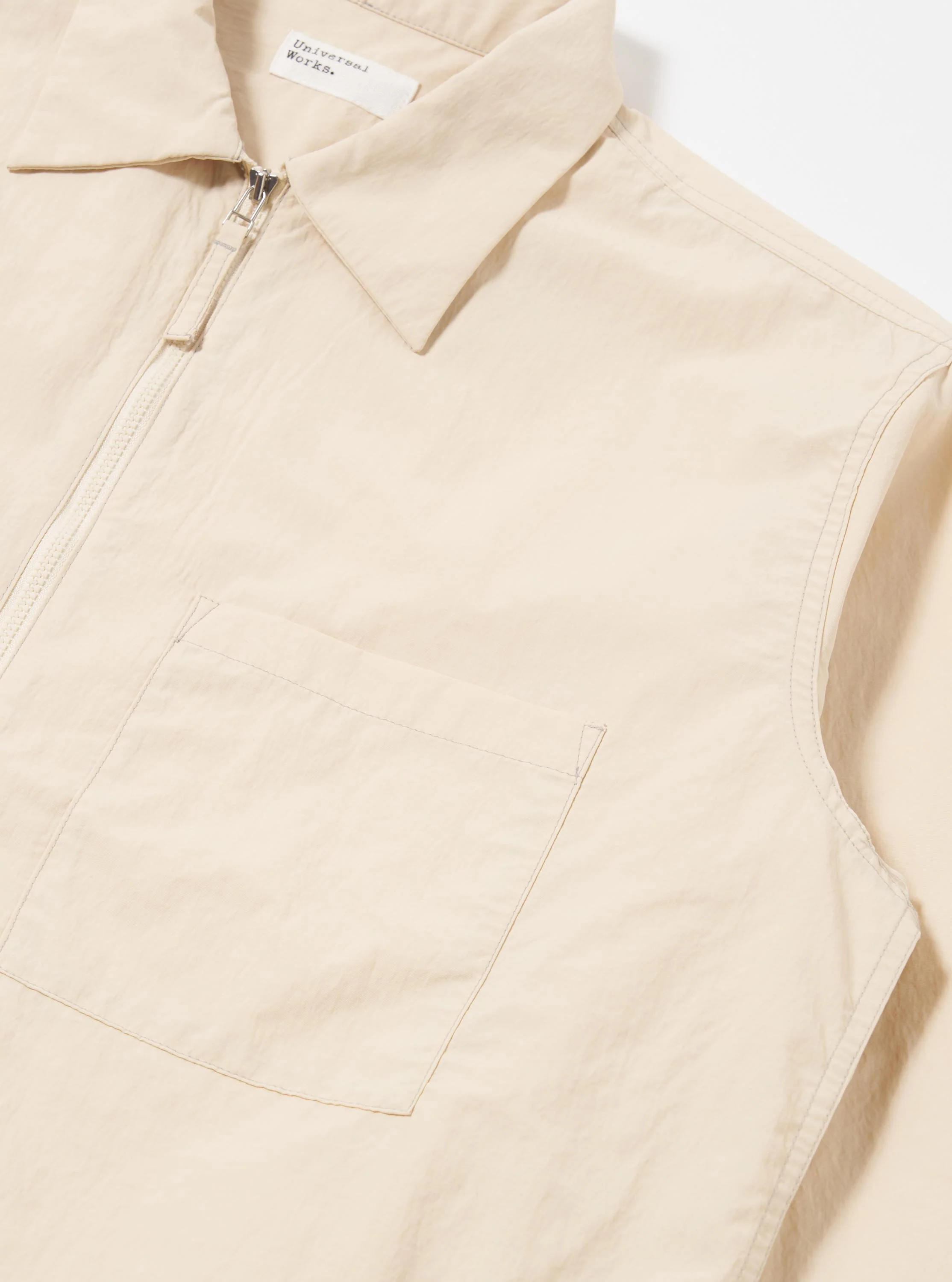 Stone Seo Recycled Nylon Zip Too Shirt - Image 6