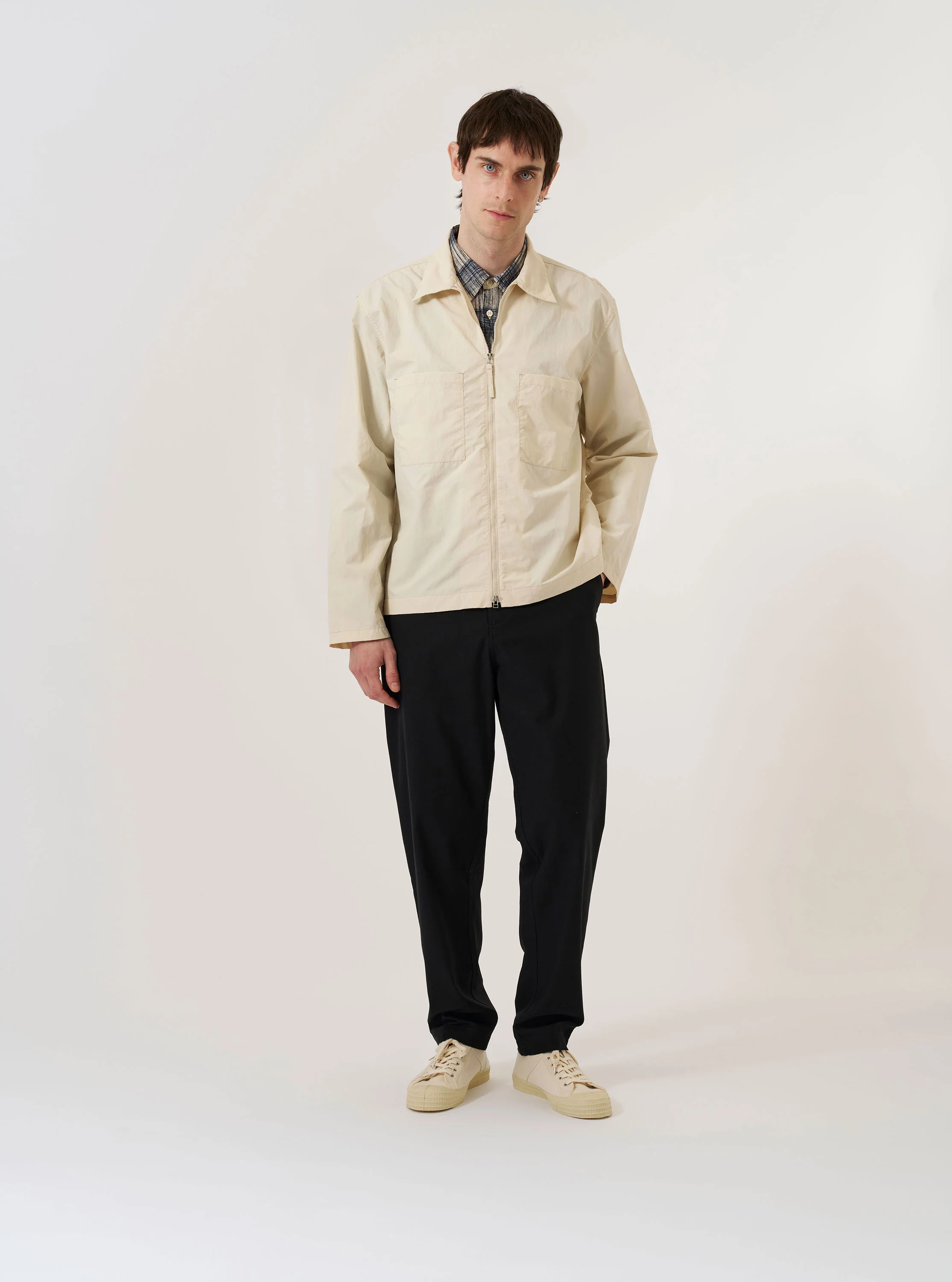 Stone Seo Recycled Nylon Zip Too Shirt - Image 8