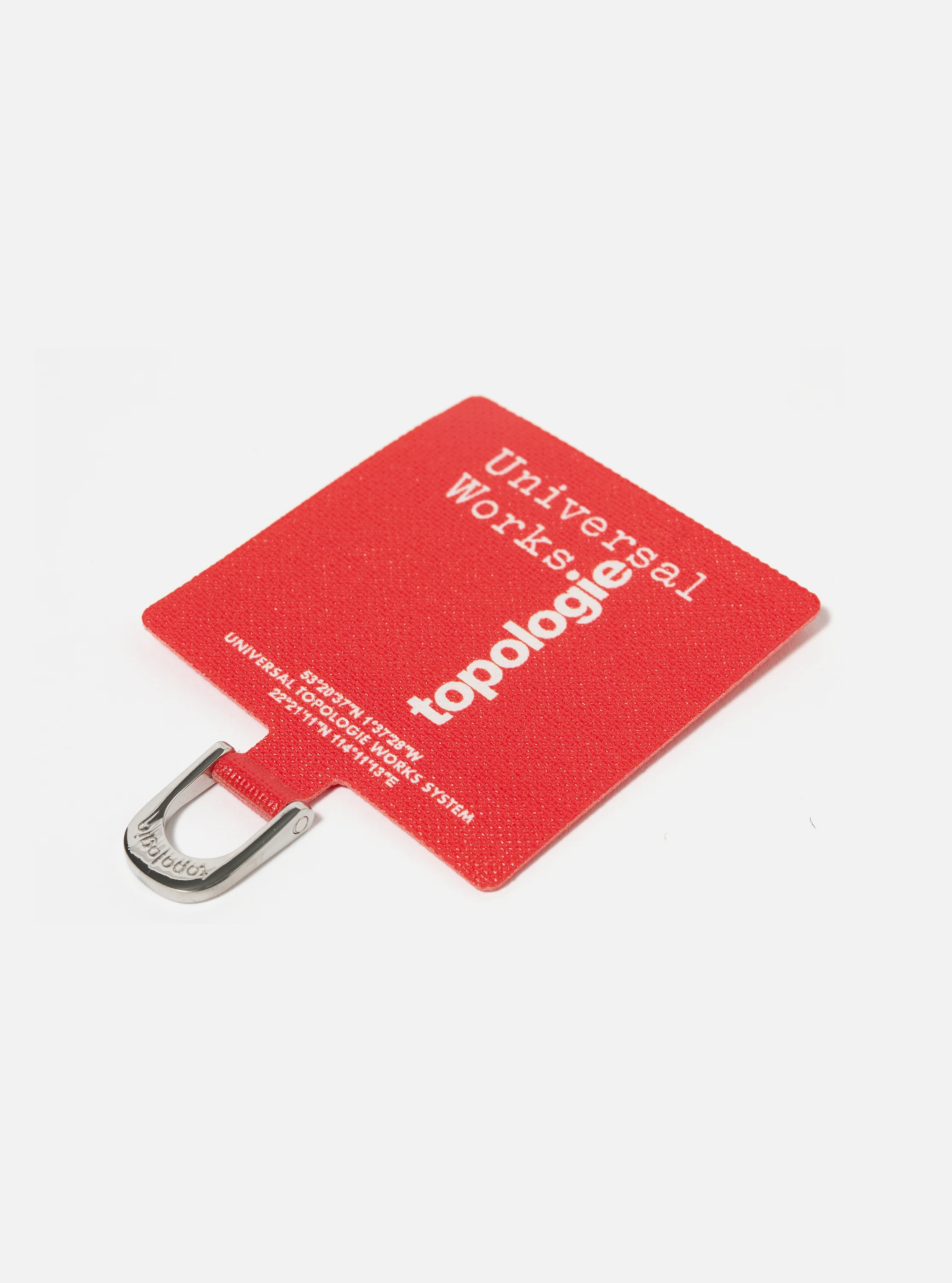 Topologie x Universal Works Red UW Tech Phone Strap Adapter - Image 2
