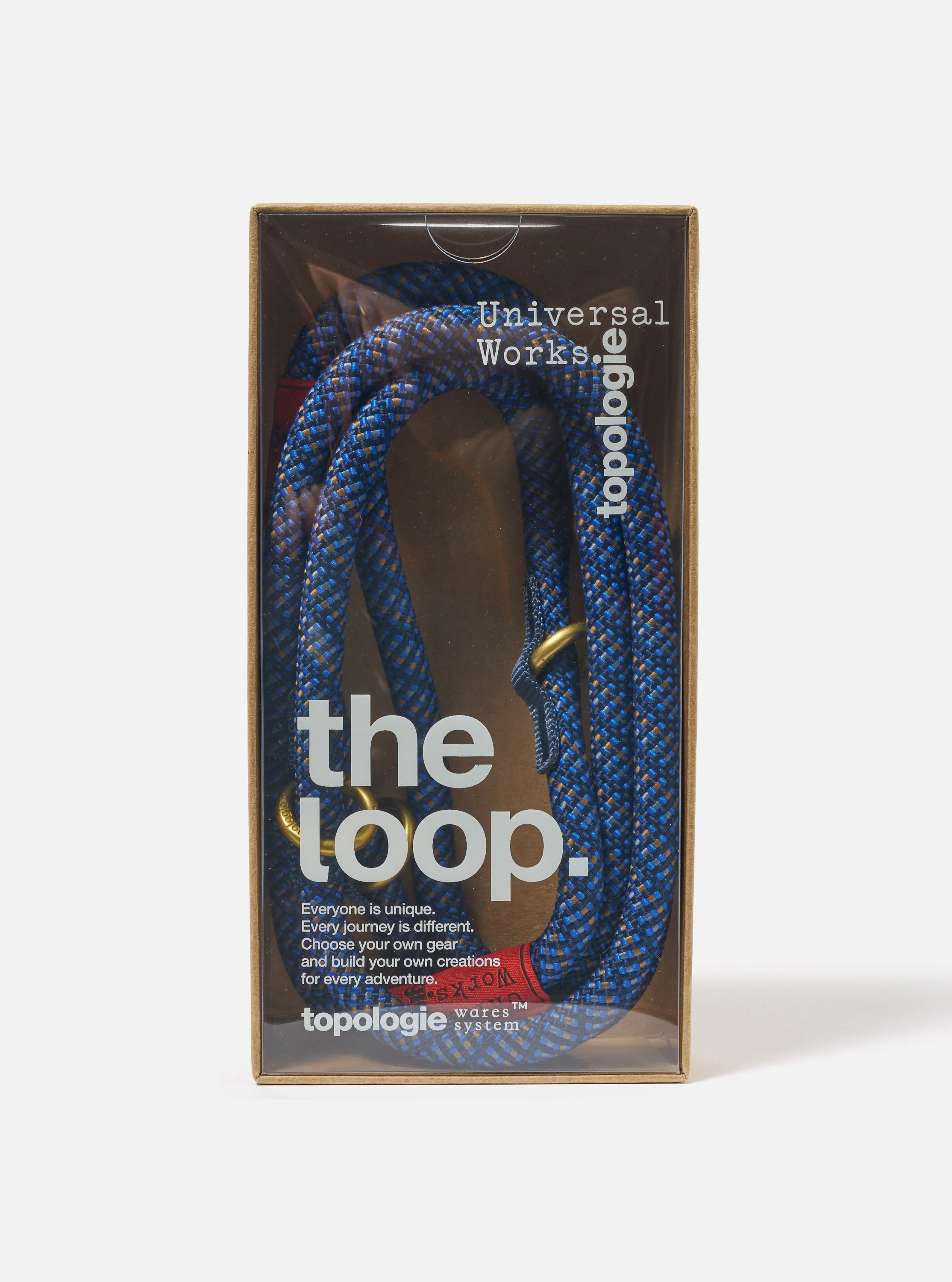 Topologie x Universal Works Navy Hitch UW Rope 10mm Rope Loop - Image 4