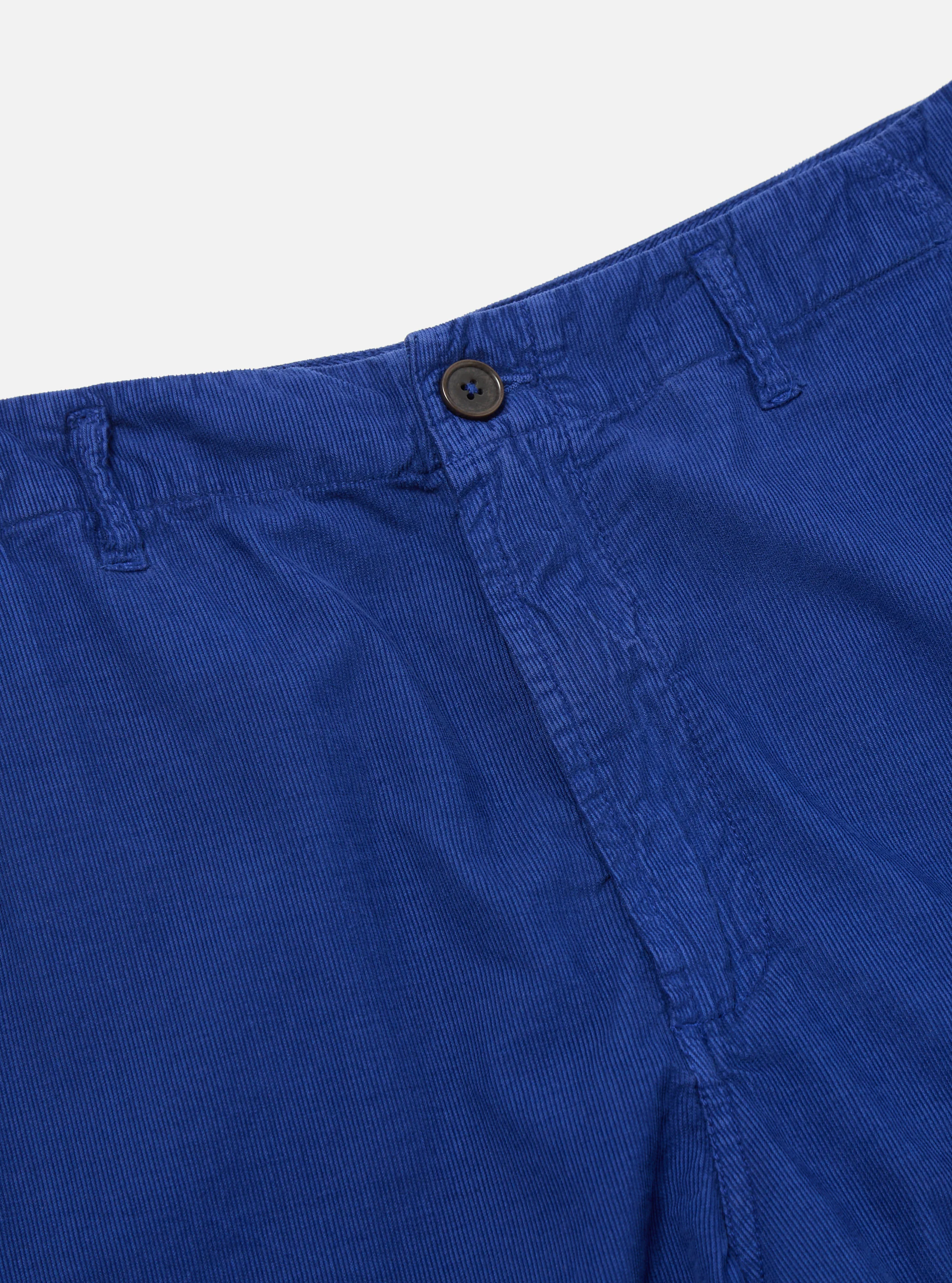 Work Blue Summer Cord Alva Short - Image 5