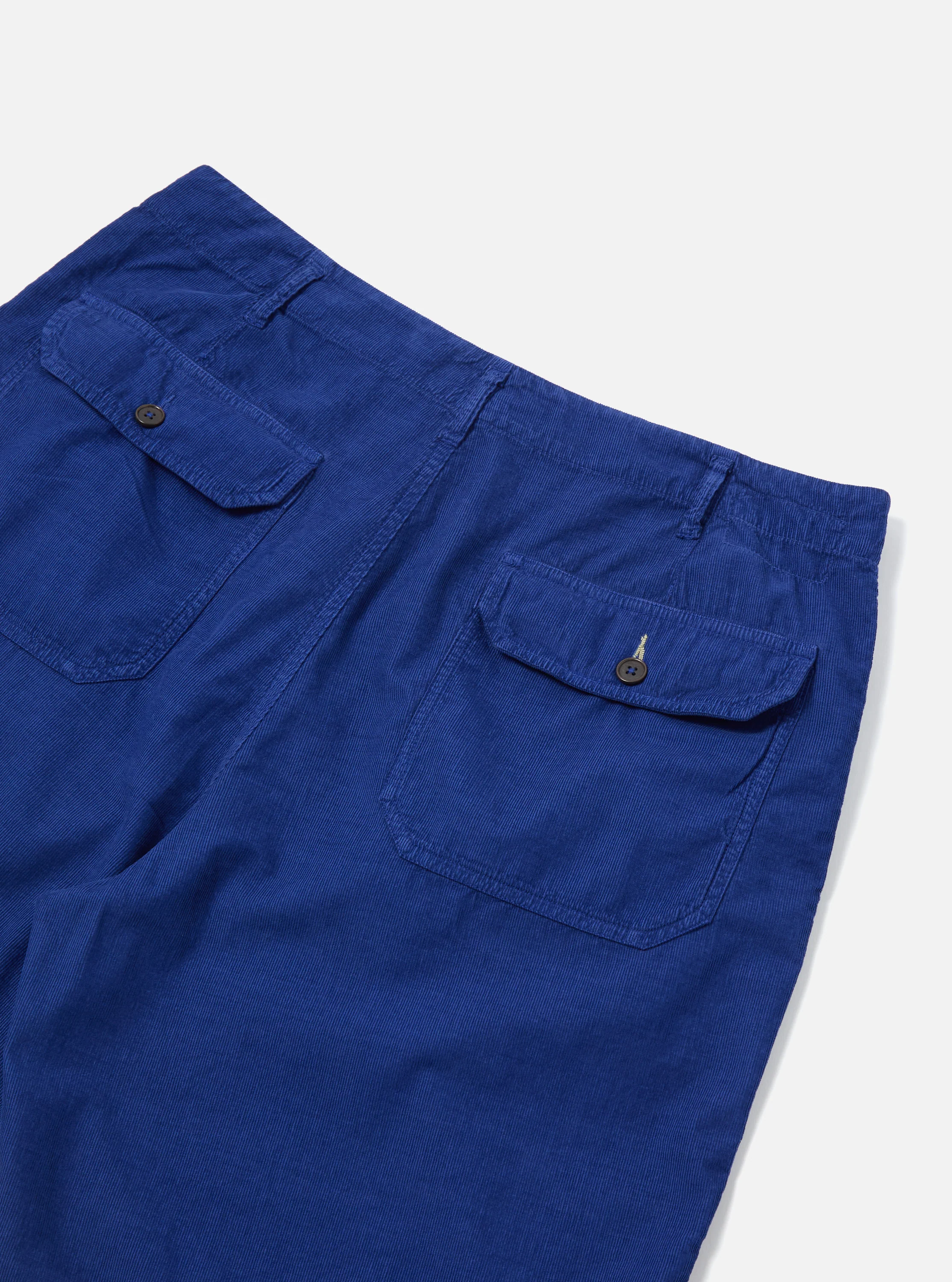 Work Blue Summer Cord Alva Short - Image 6