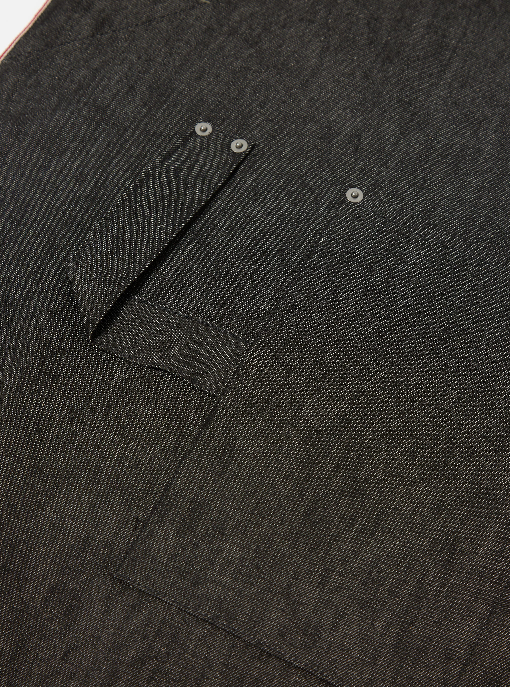 Black Selvedge Denim Apron - Image 5