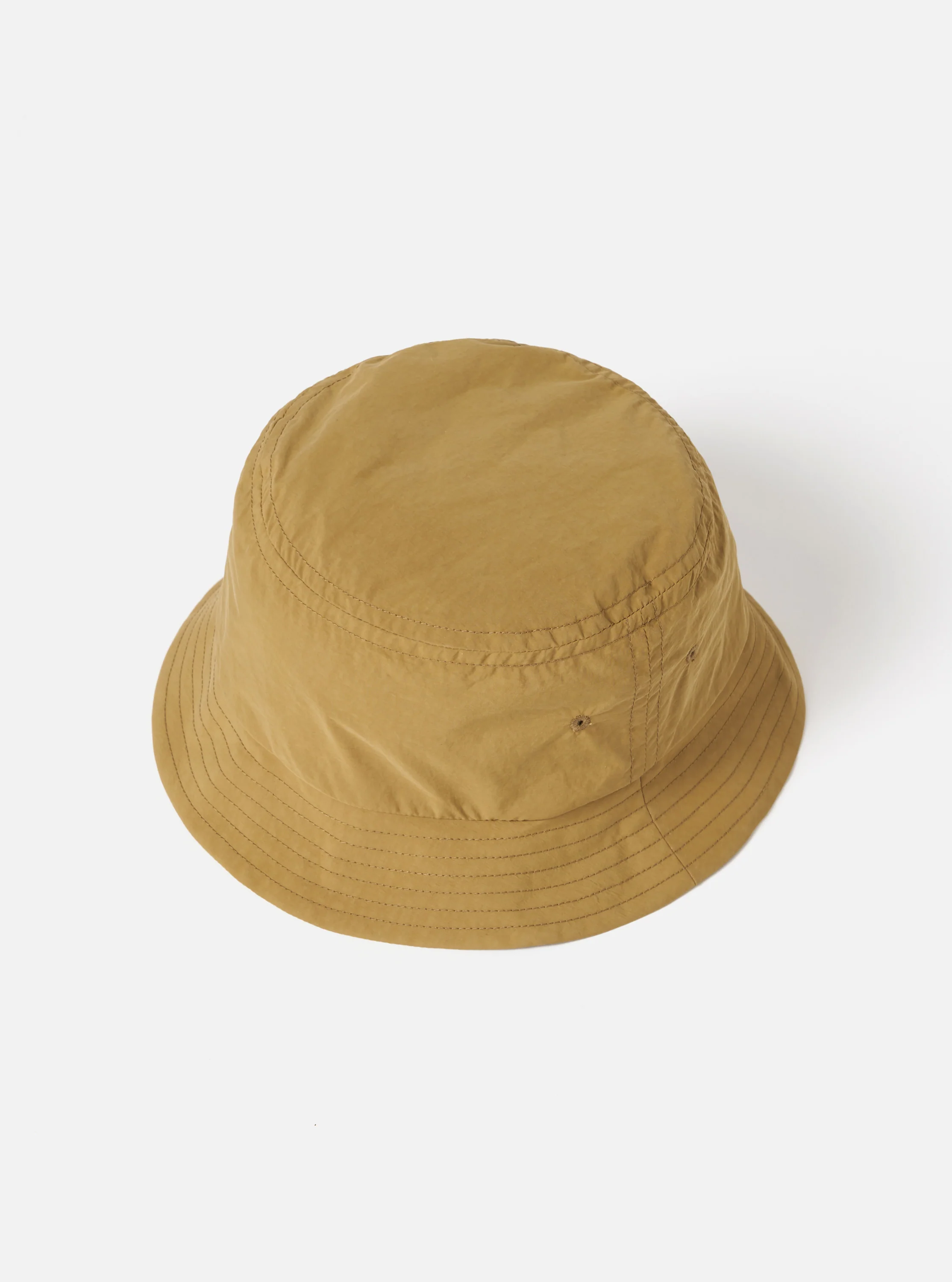 Dark Sand Peach Recycled Nylon Beach Hat - Image 3
