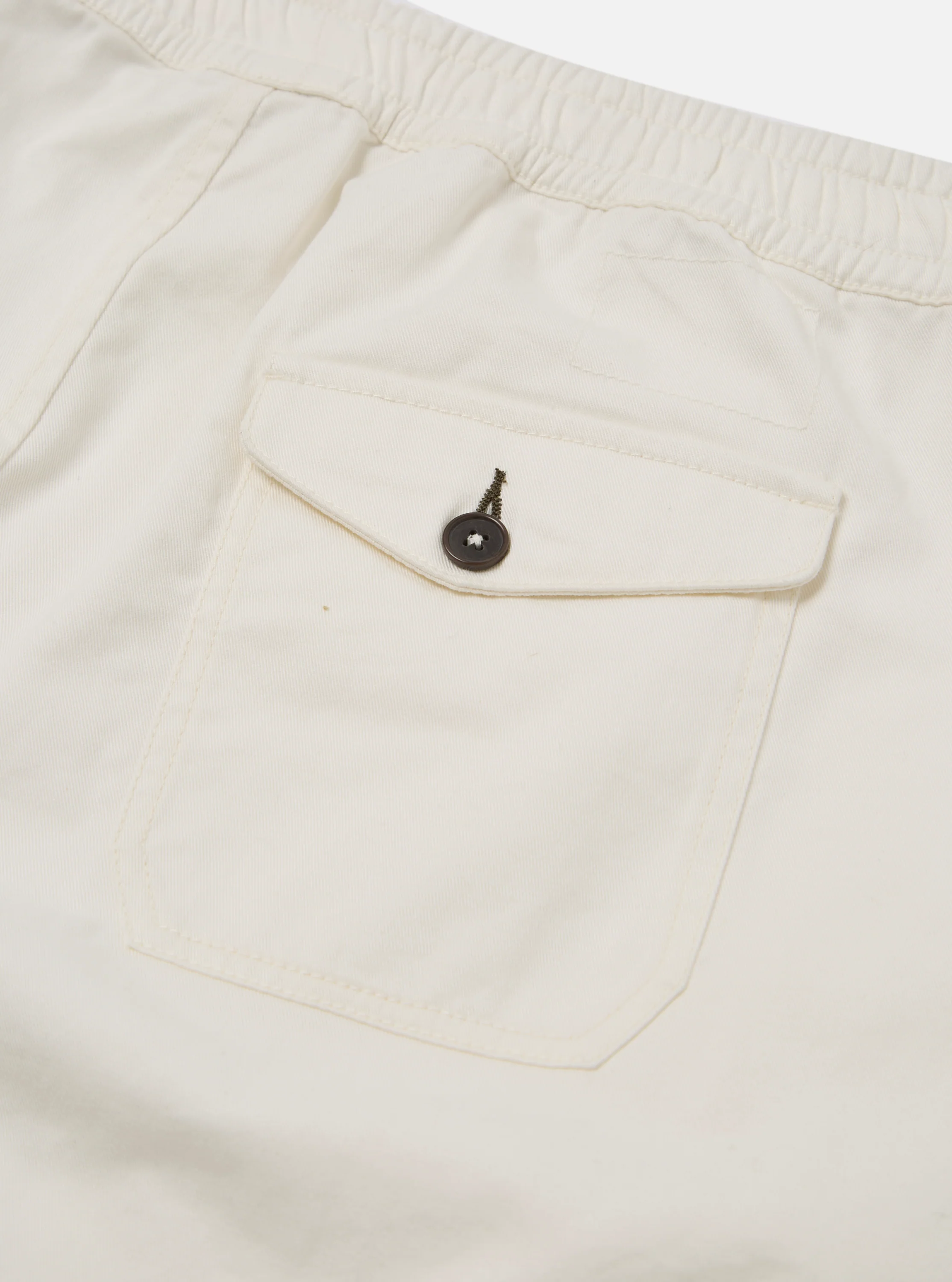 Ecru Twill Beach Short - Image 6