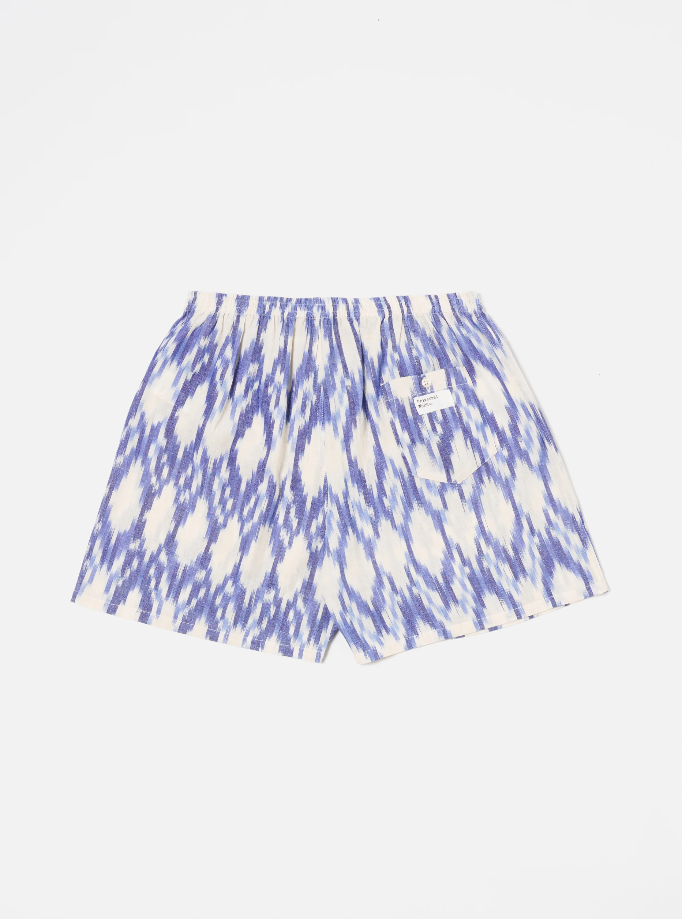 Ecru Ikat I Cotton Boxer Short - Image 3