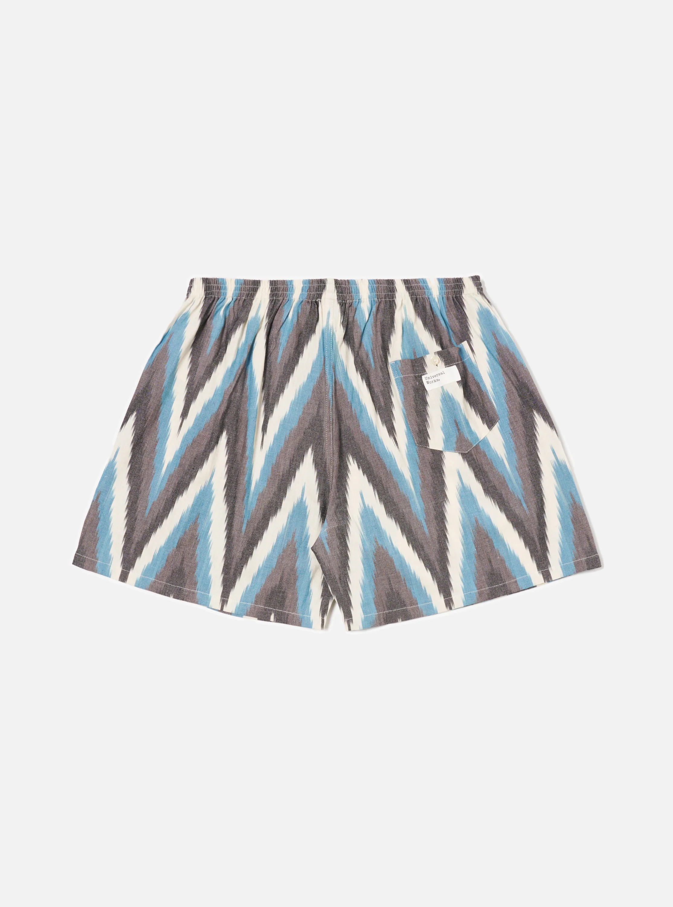 Ecru Ikat II Cotton Boxer Short - Image 3