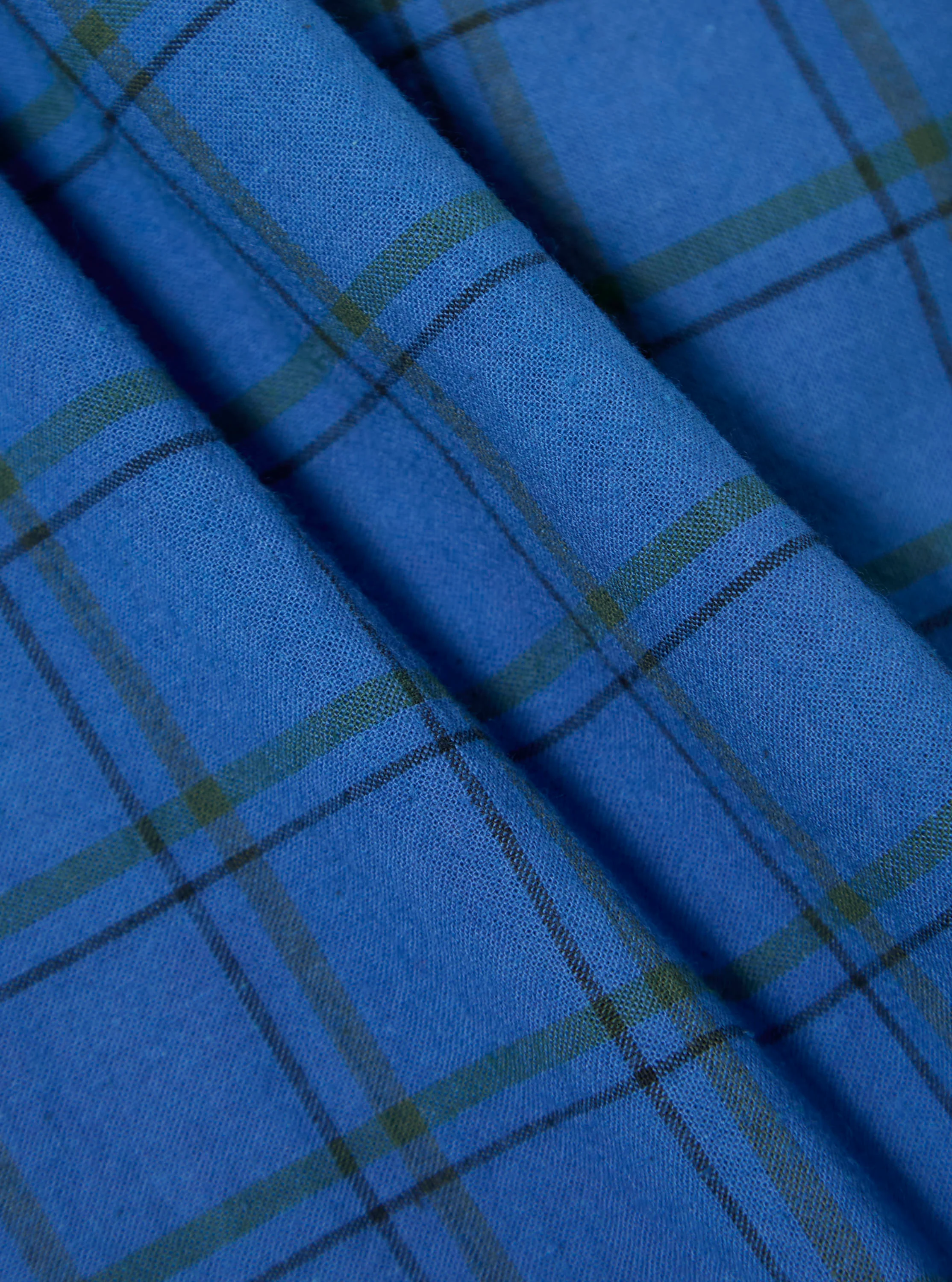 Navy PJ Plaid Boxer Short - Image 2