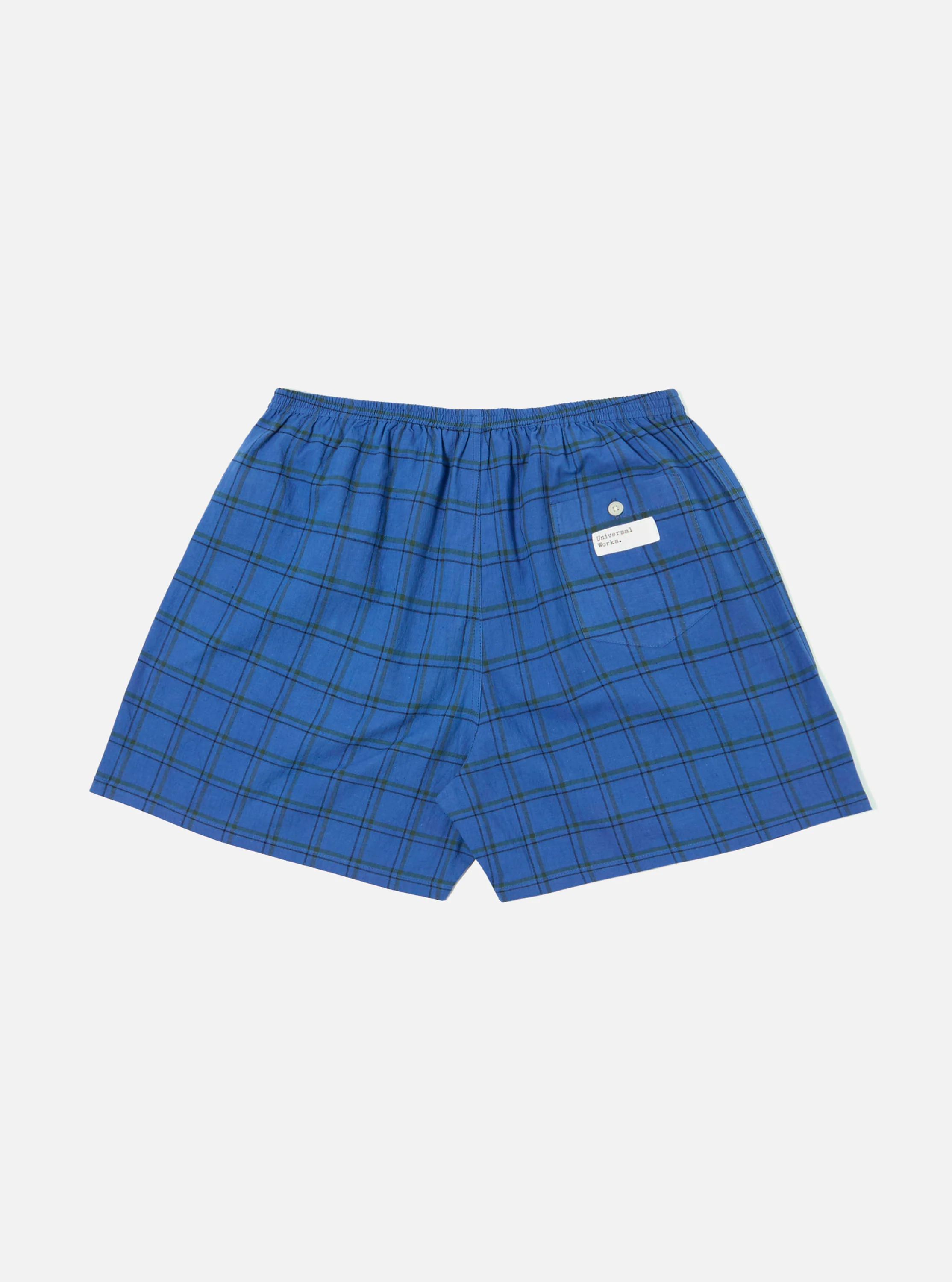 Navy PJ Plaid Boxer Short - Image 3