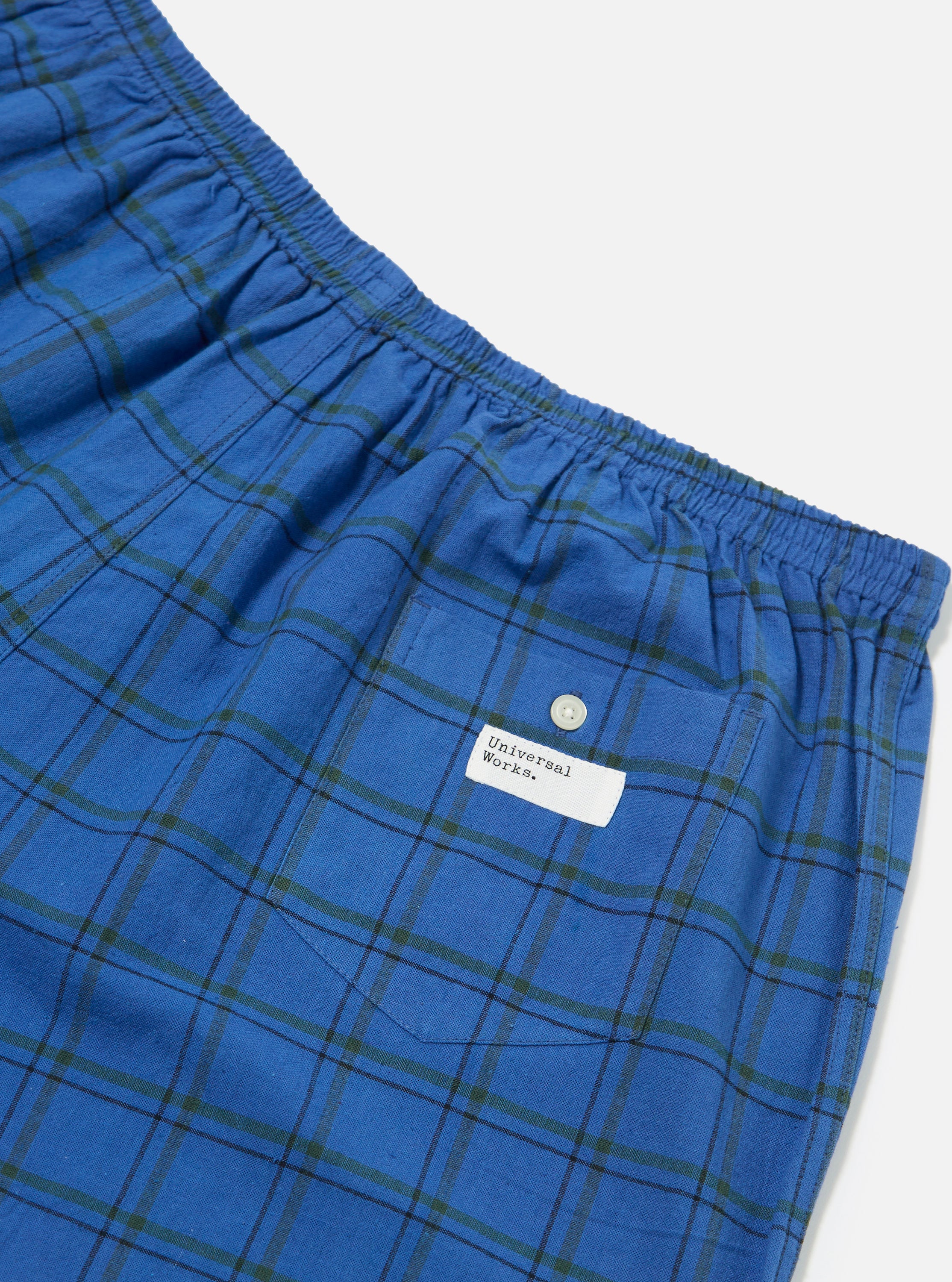 Navy PJ Plaid Boxer Short - Image 5