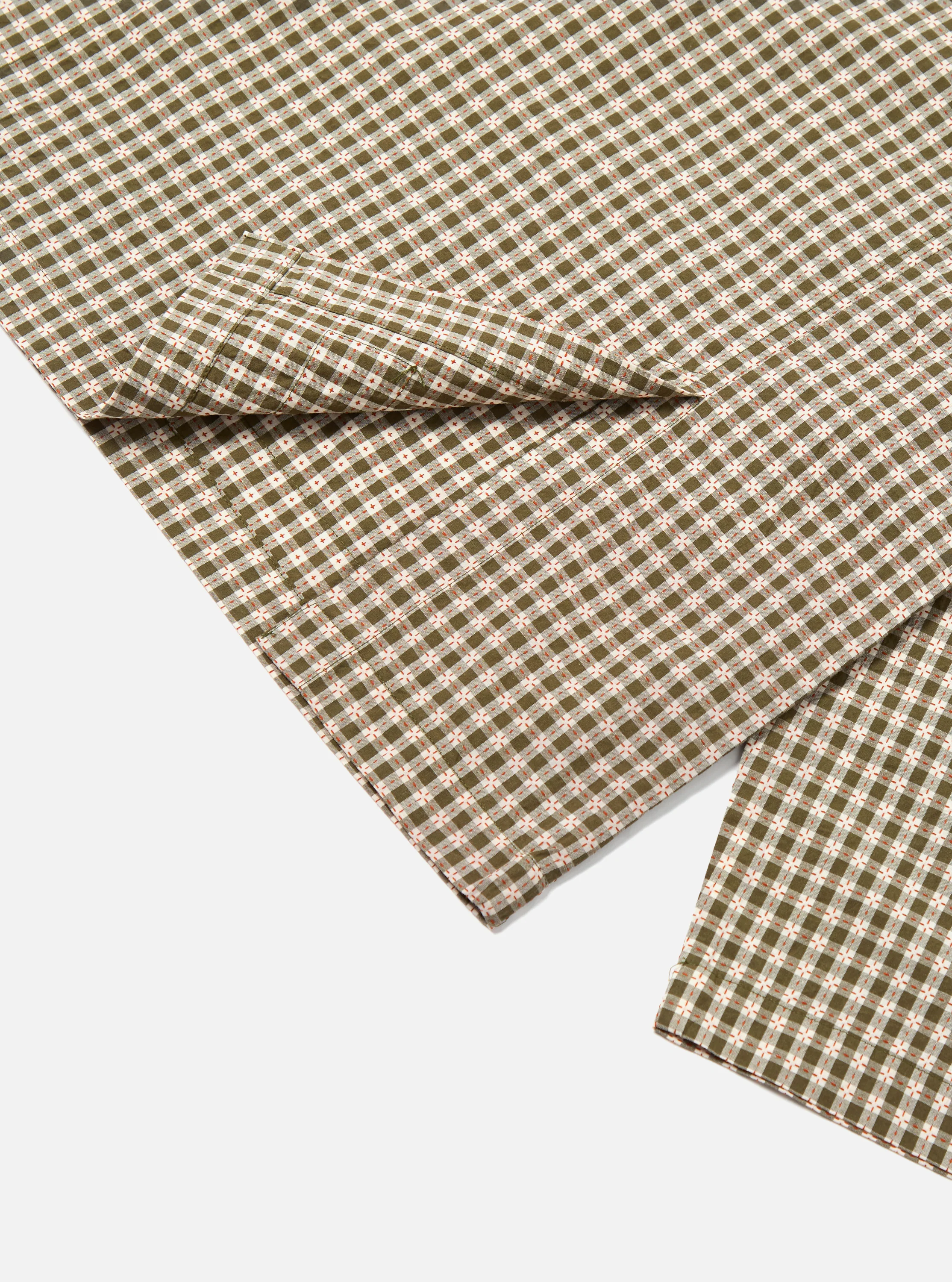 Olive Dobby Check Cancun Jacket - Image 8