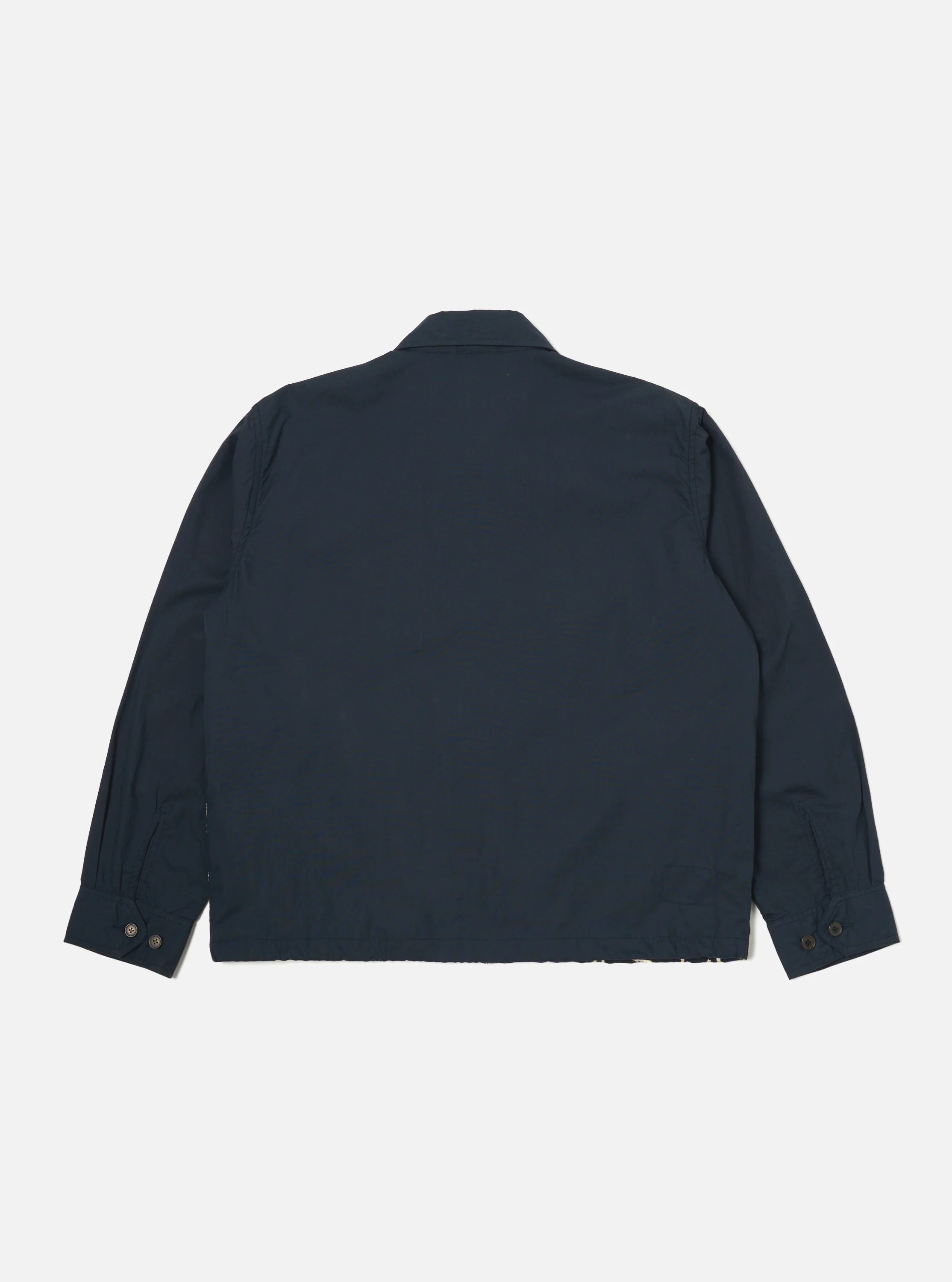 Navy Mitla Broadcloth Club Jacket - Image 4