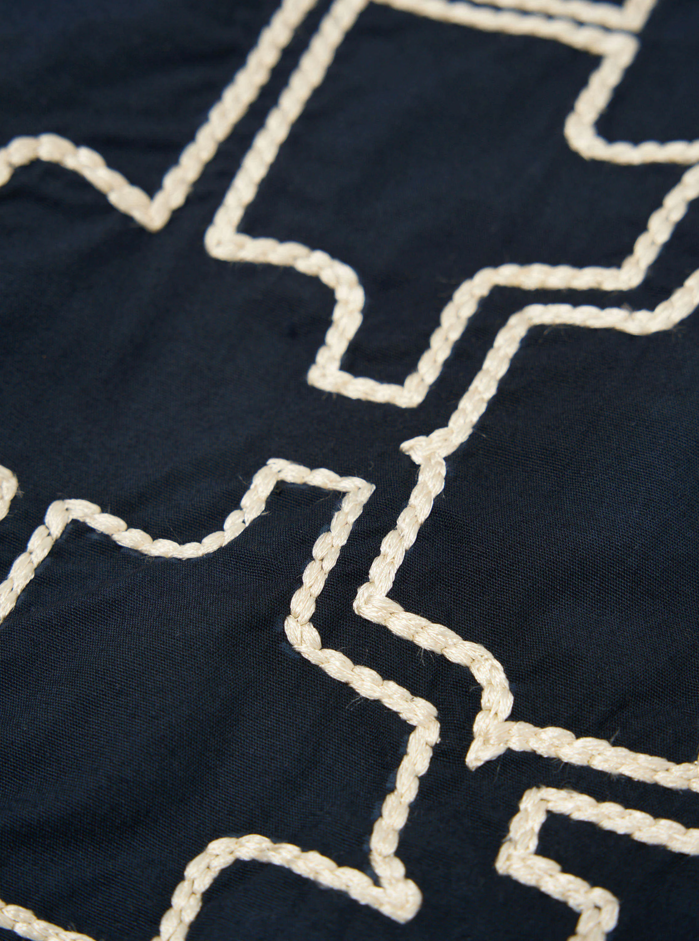 Navy Mitla Broadcloth Club Jacket - Image 8