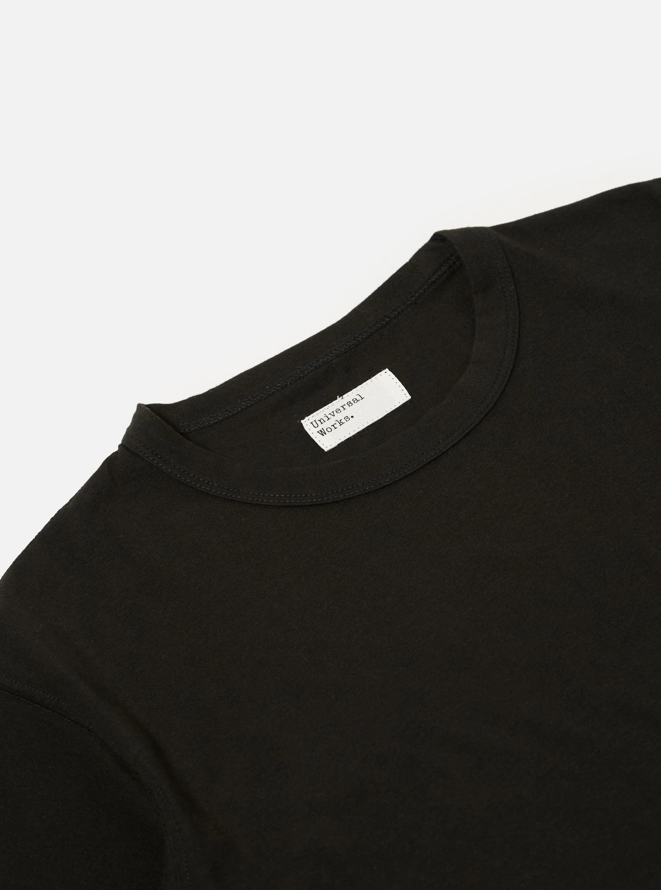 Black Single Jersey Core Tee - Image 6