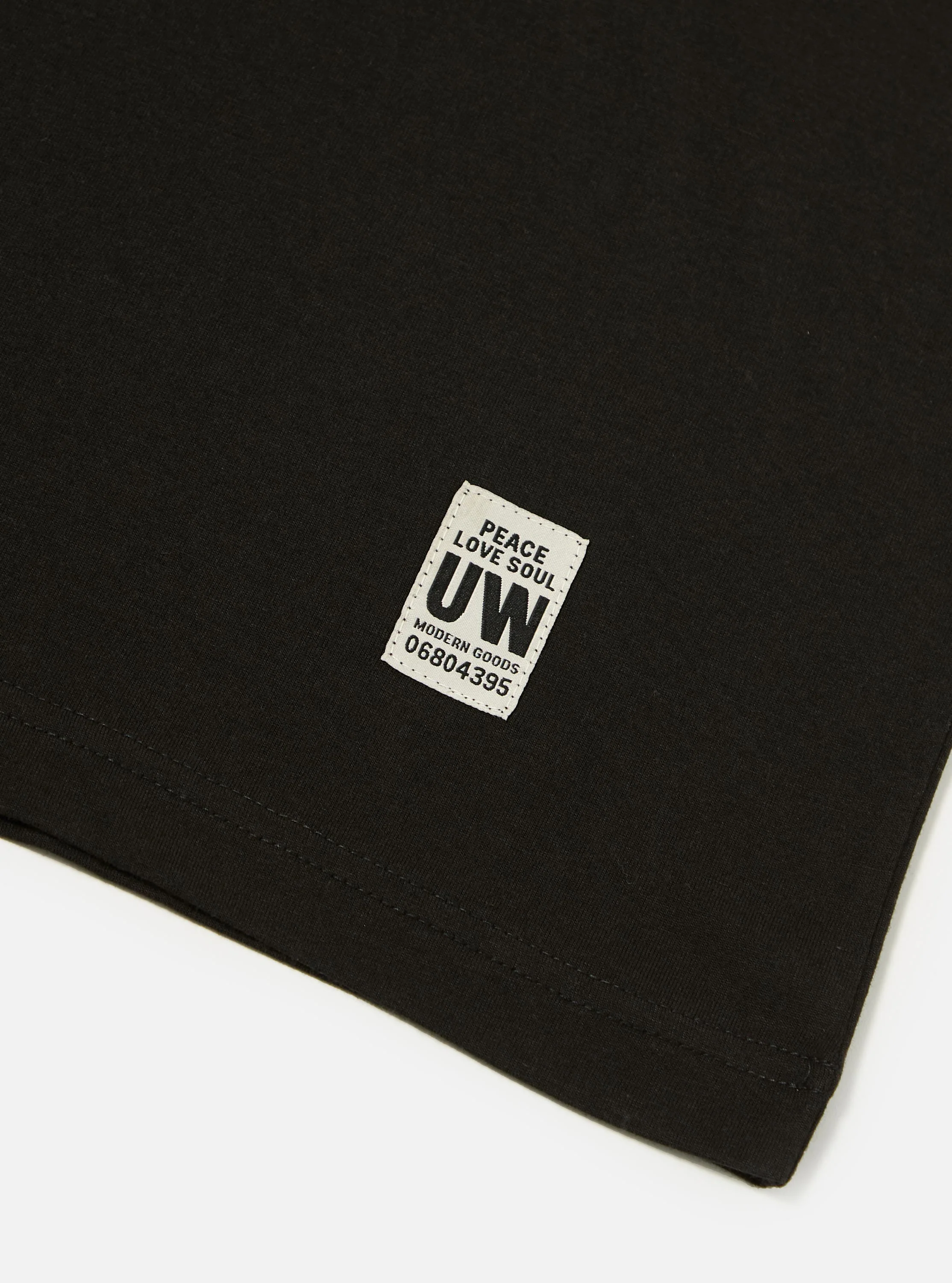 Black Single Jersey Core Tee - Image 7