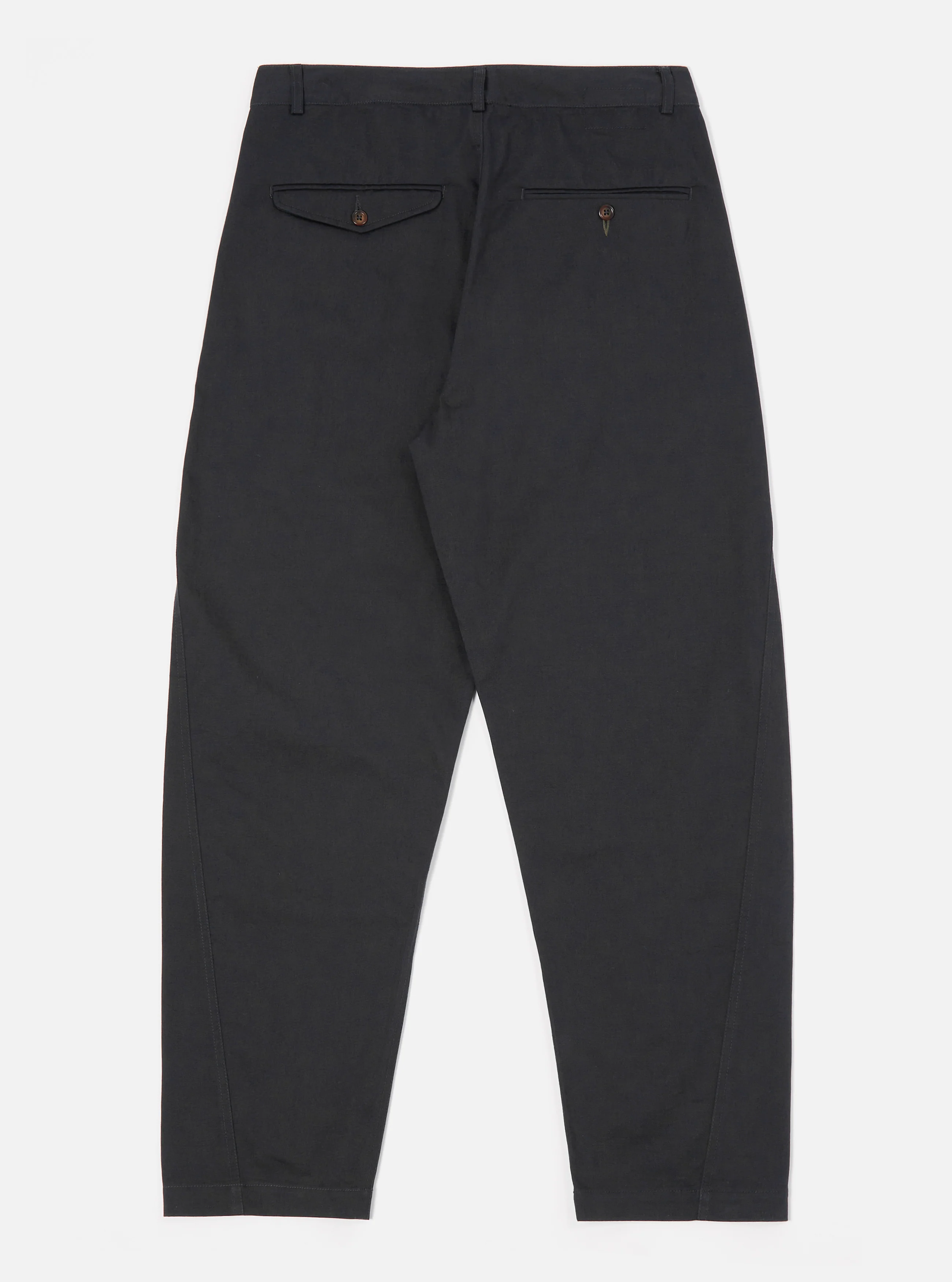 Black Twill Curved Pant - Image 3