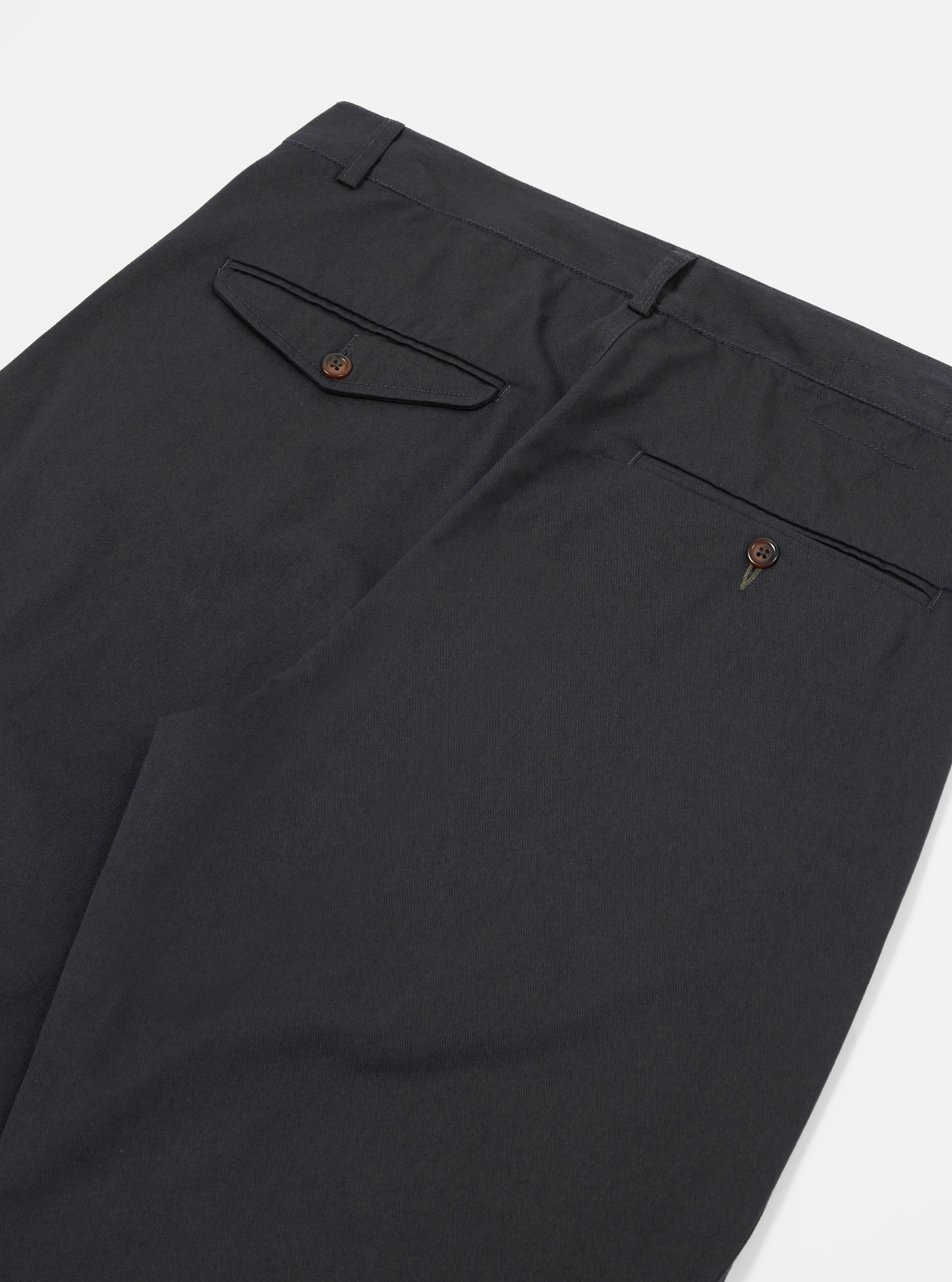 Black Twill Curved Pant - Image 5