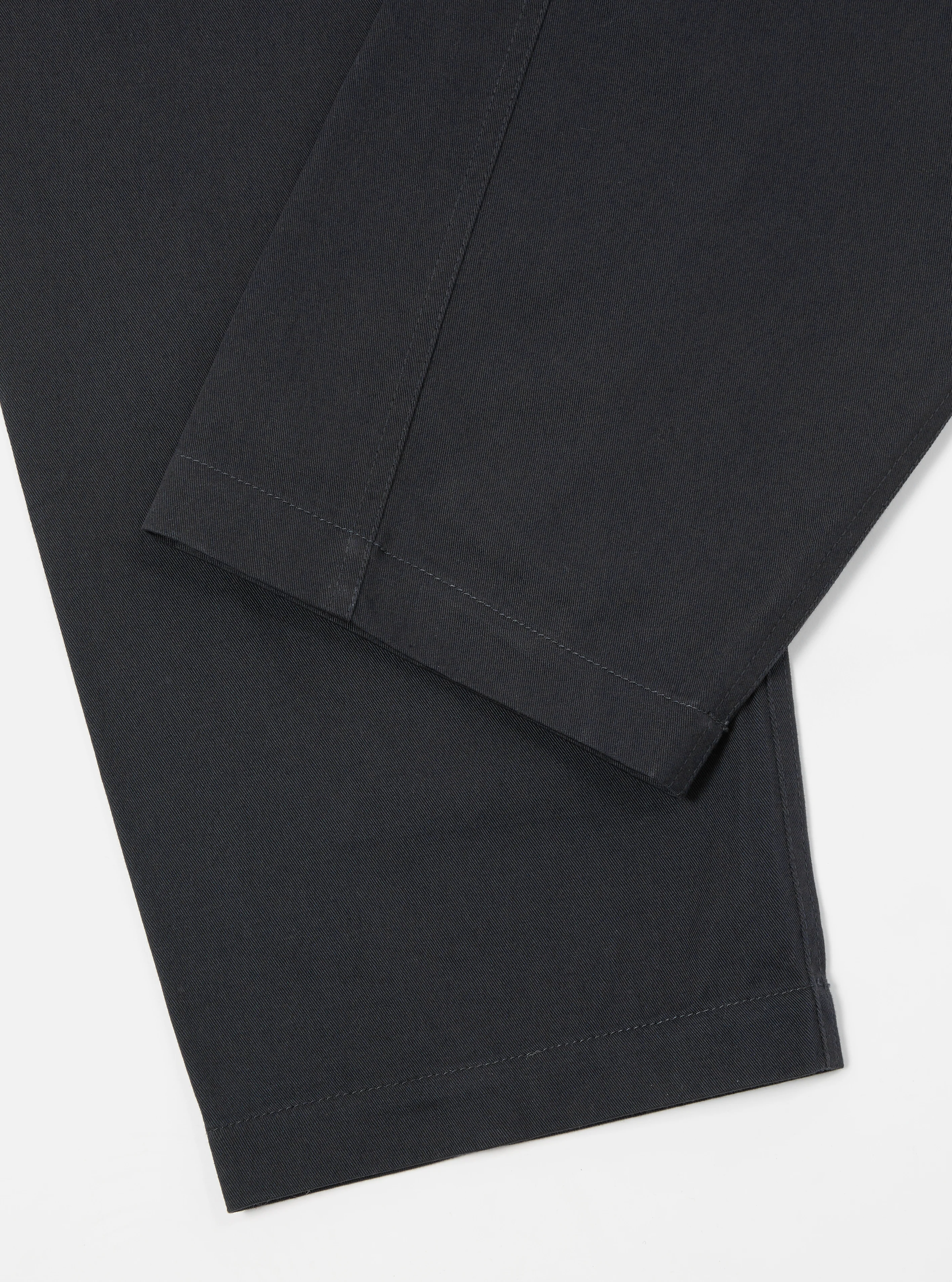 Black Twill Curved Pant - Image 7
