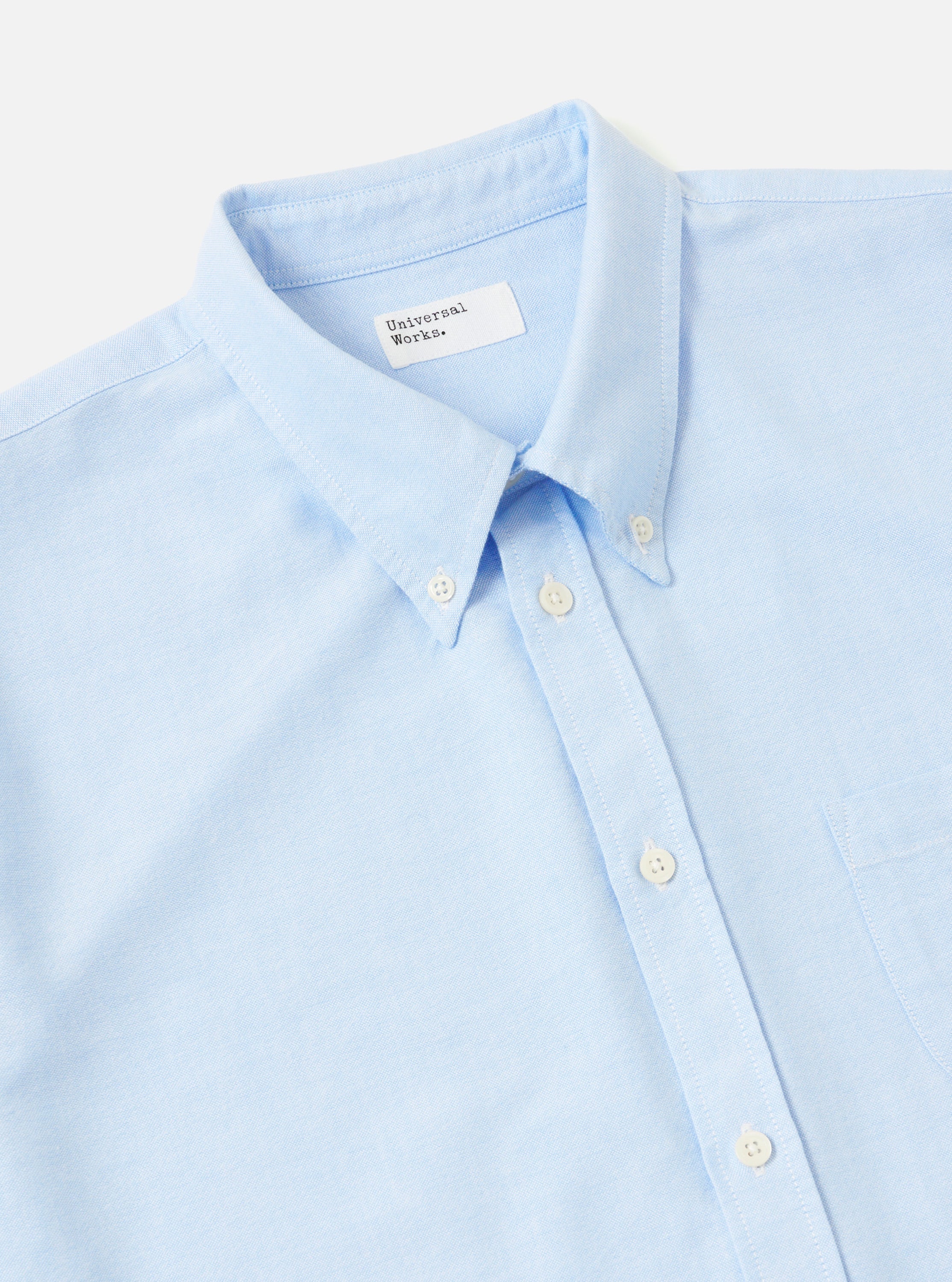 Sky Blue Oxford Daybrook Shirt - Image 5