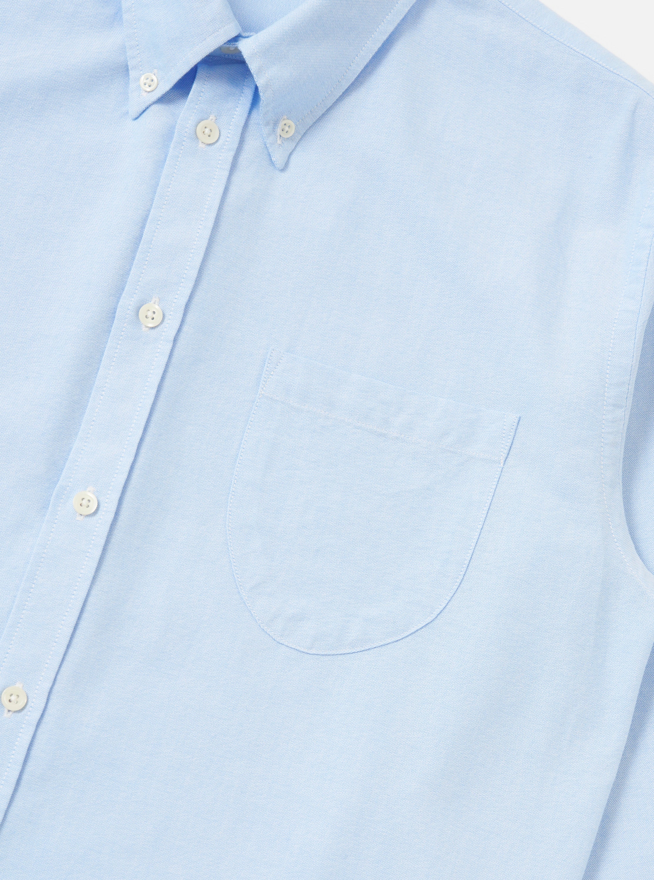 Sky Blue Oxford Daybrook Shirt - Image 6