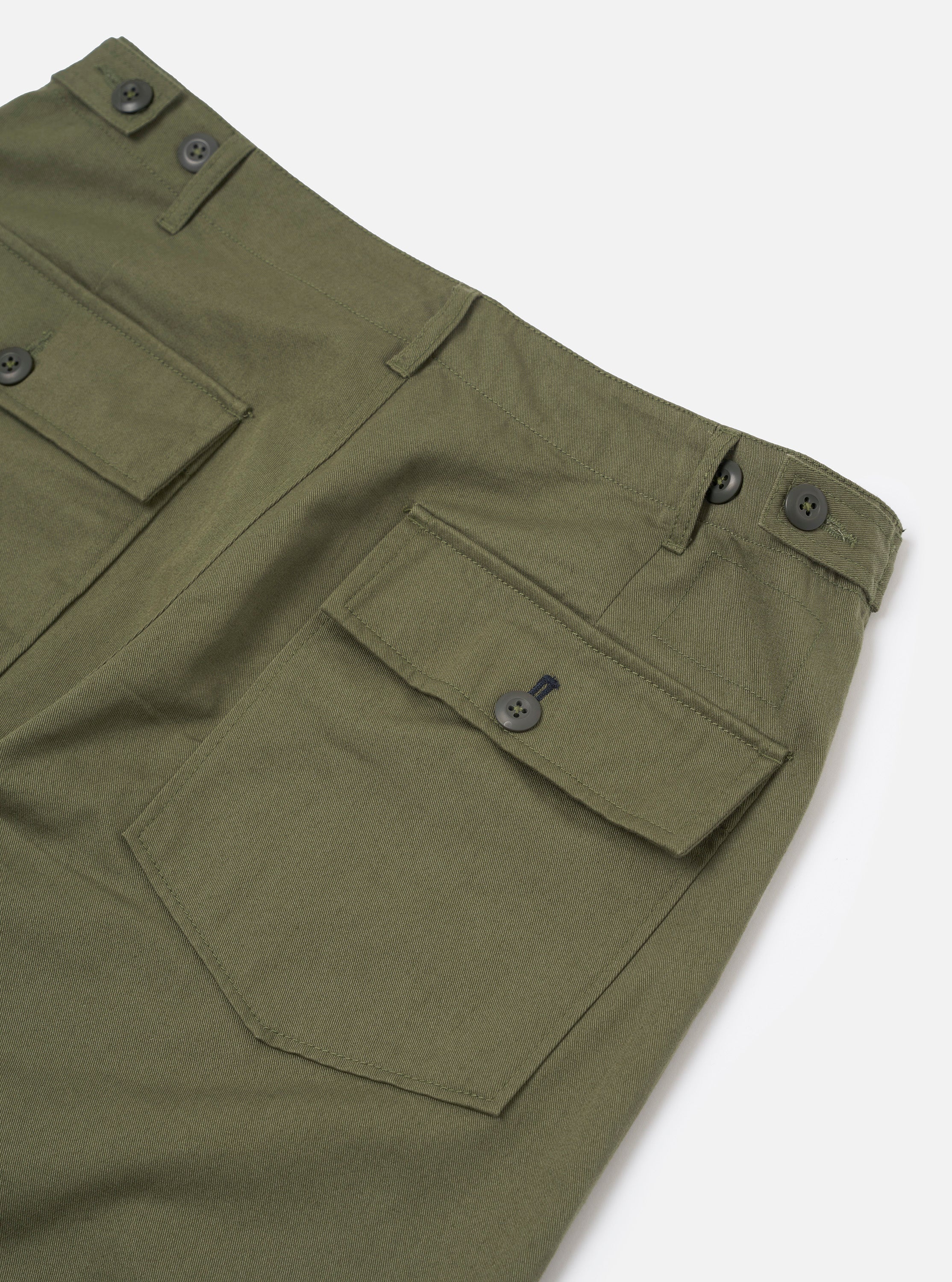 Light Olive Twill Fatigue Pant - Image 6