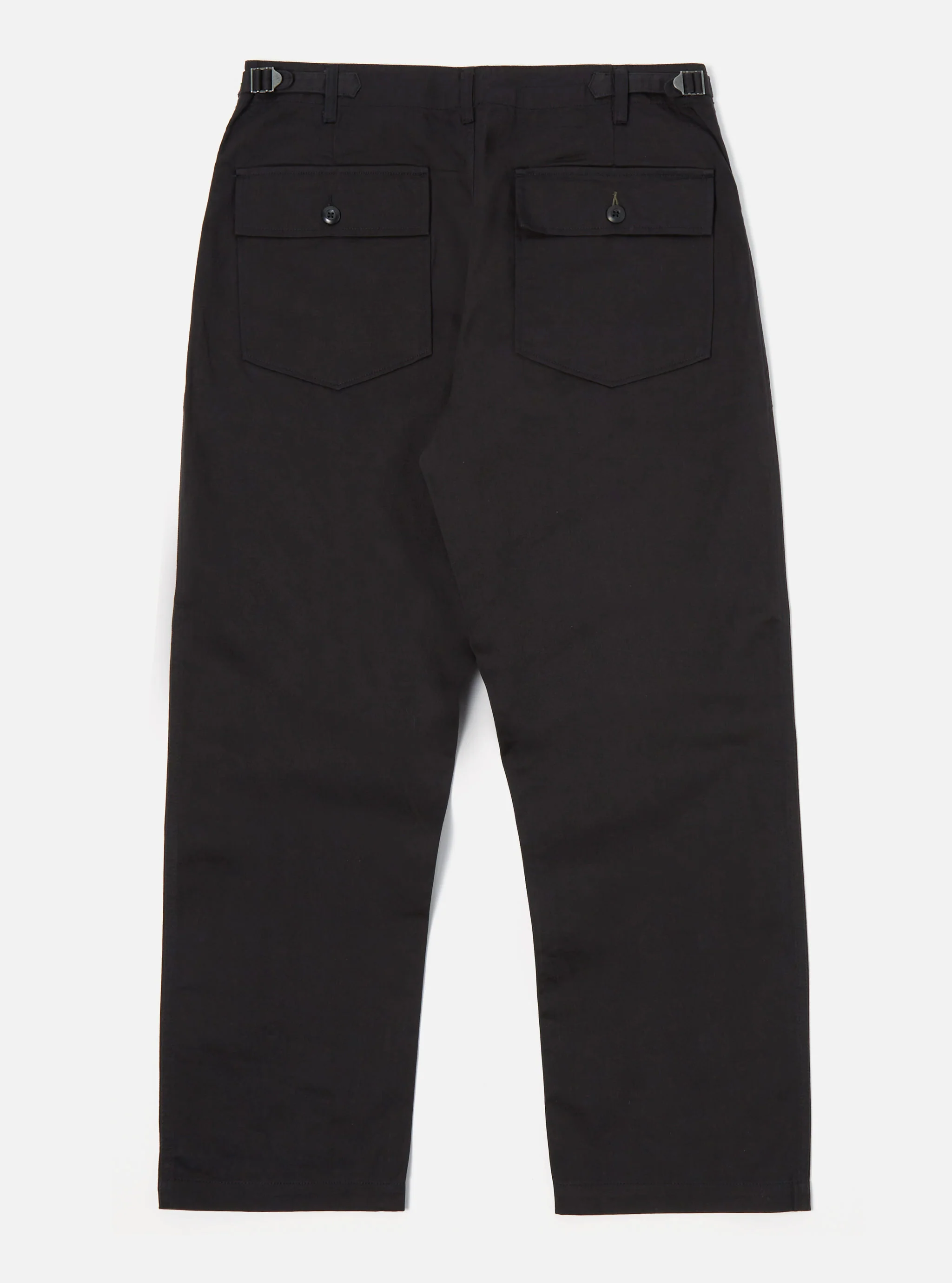 Black Twill Fatigue Pant (Undarted) - Image 3