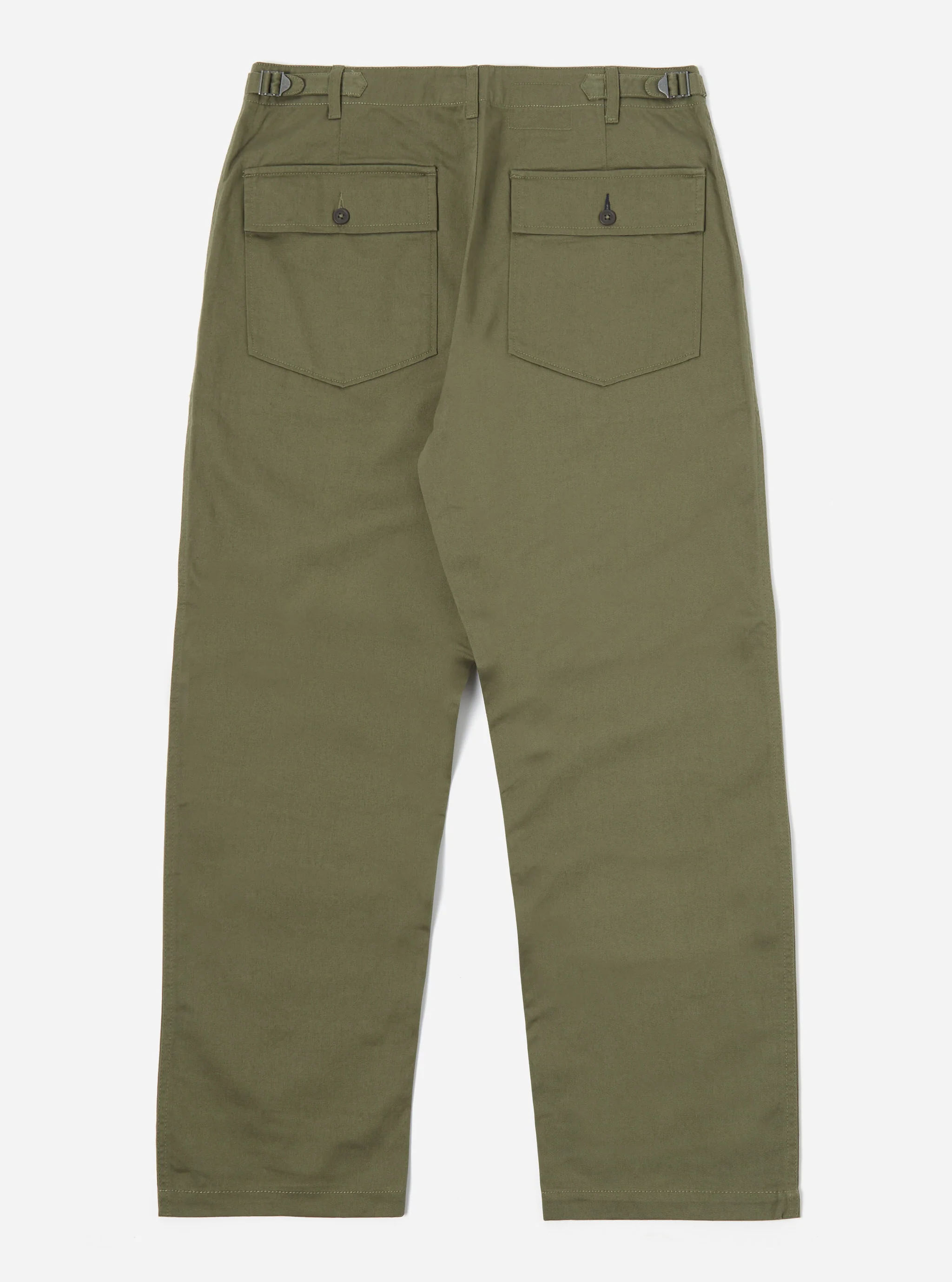 Light Olive Twill Fatigue Pant (Undarted) - Image 3