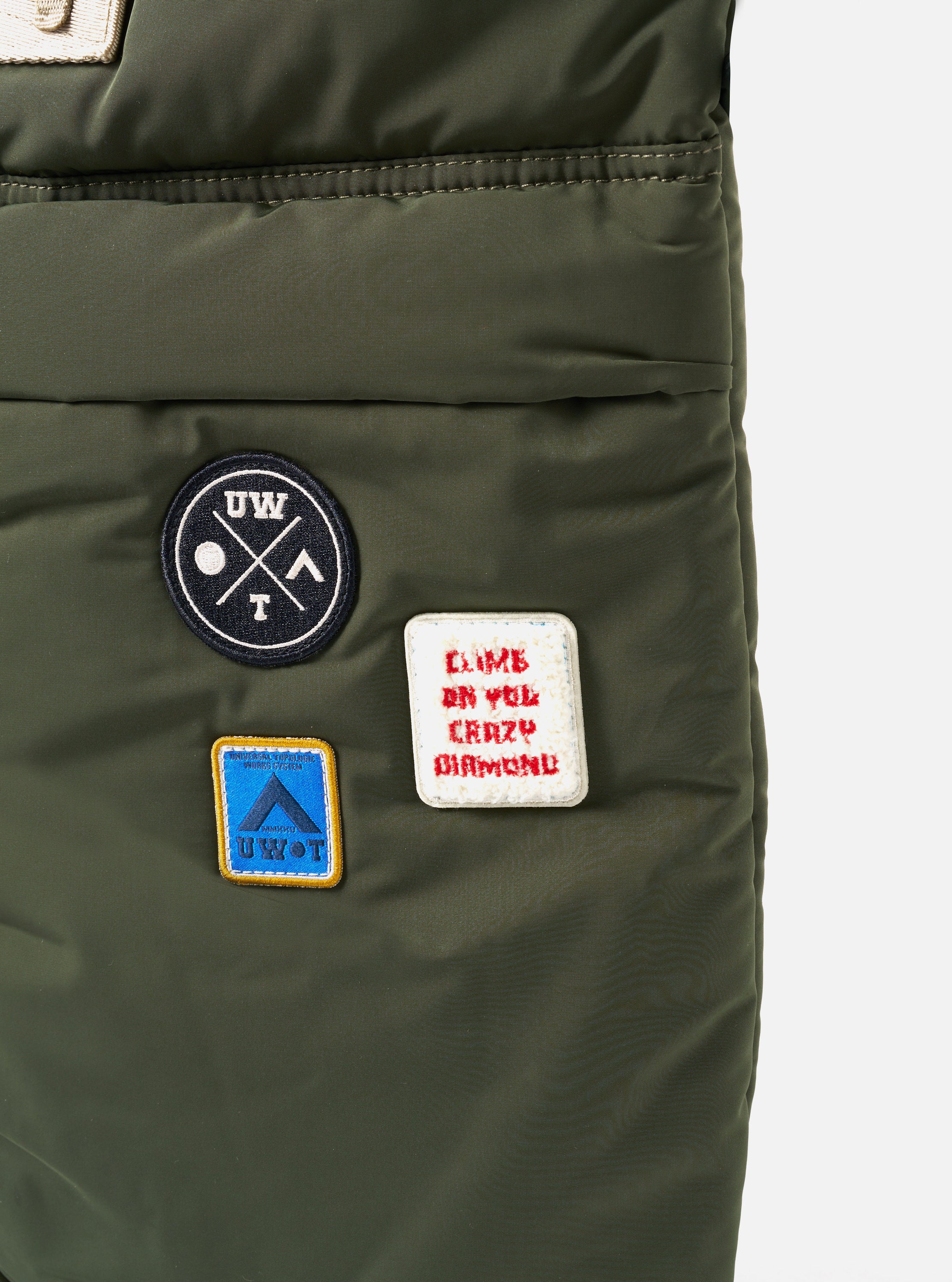 Topologie x Universal Works Rifle Green UW Tech Helmet Bag - Image 3