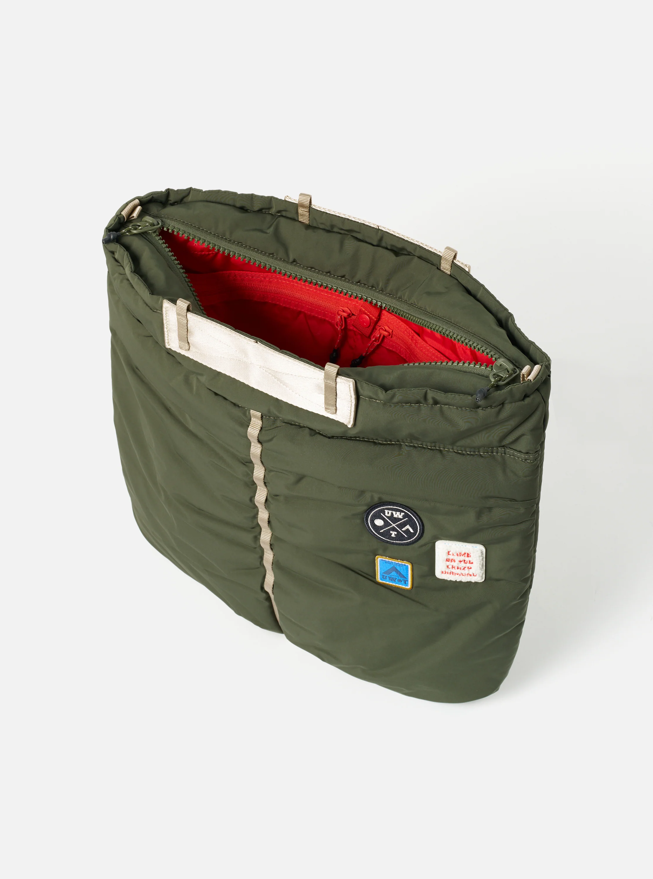 Topologie x Universal Works Rifle Green UW Tech Helmet Bag - Image 5