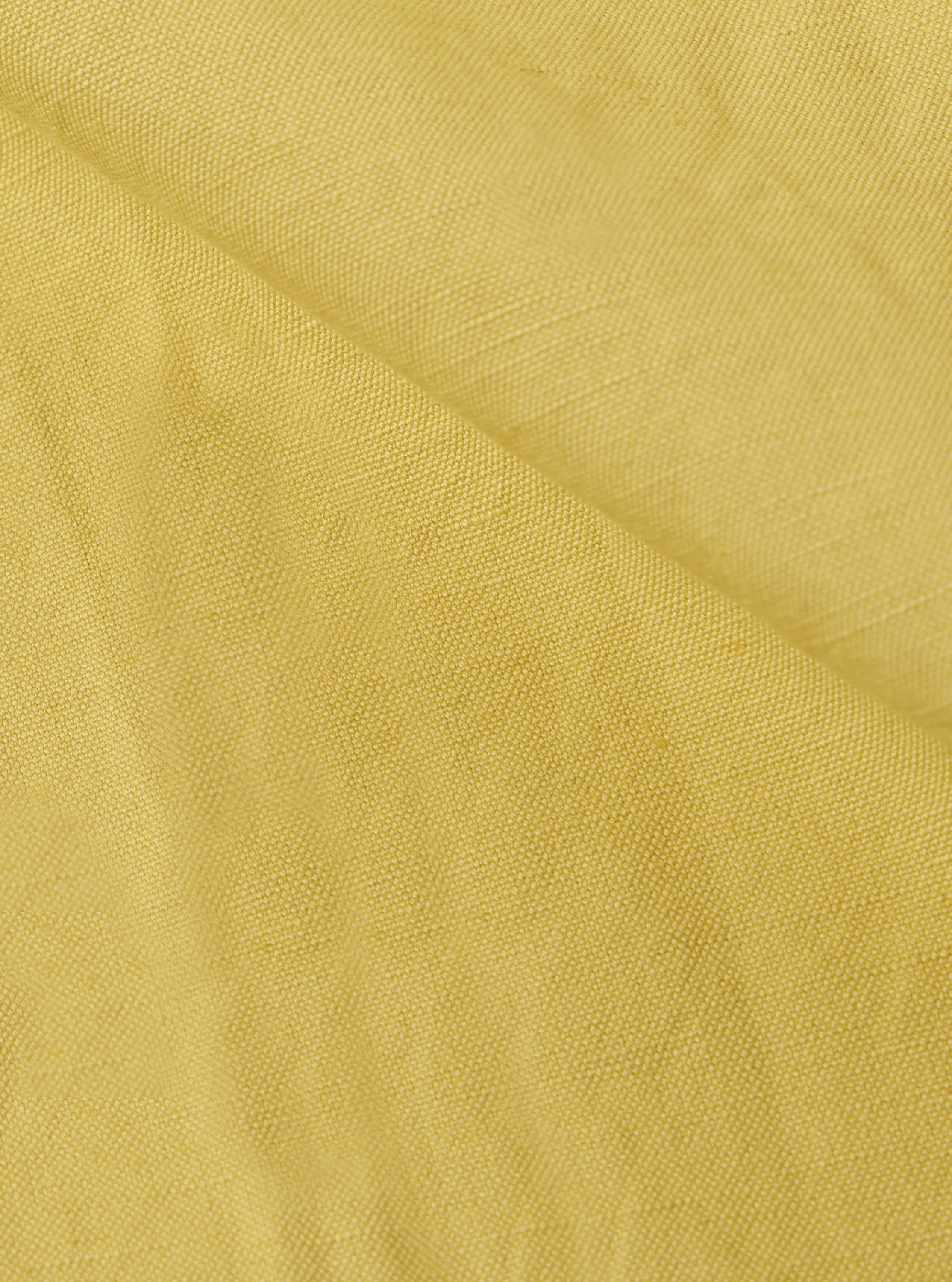 Lemon Linen Slub Weave Jungle Jacket - Image 2