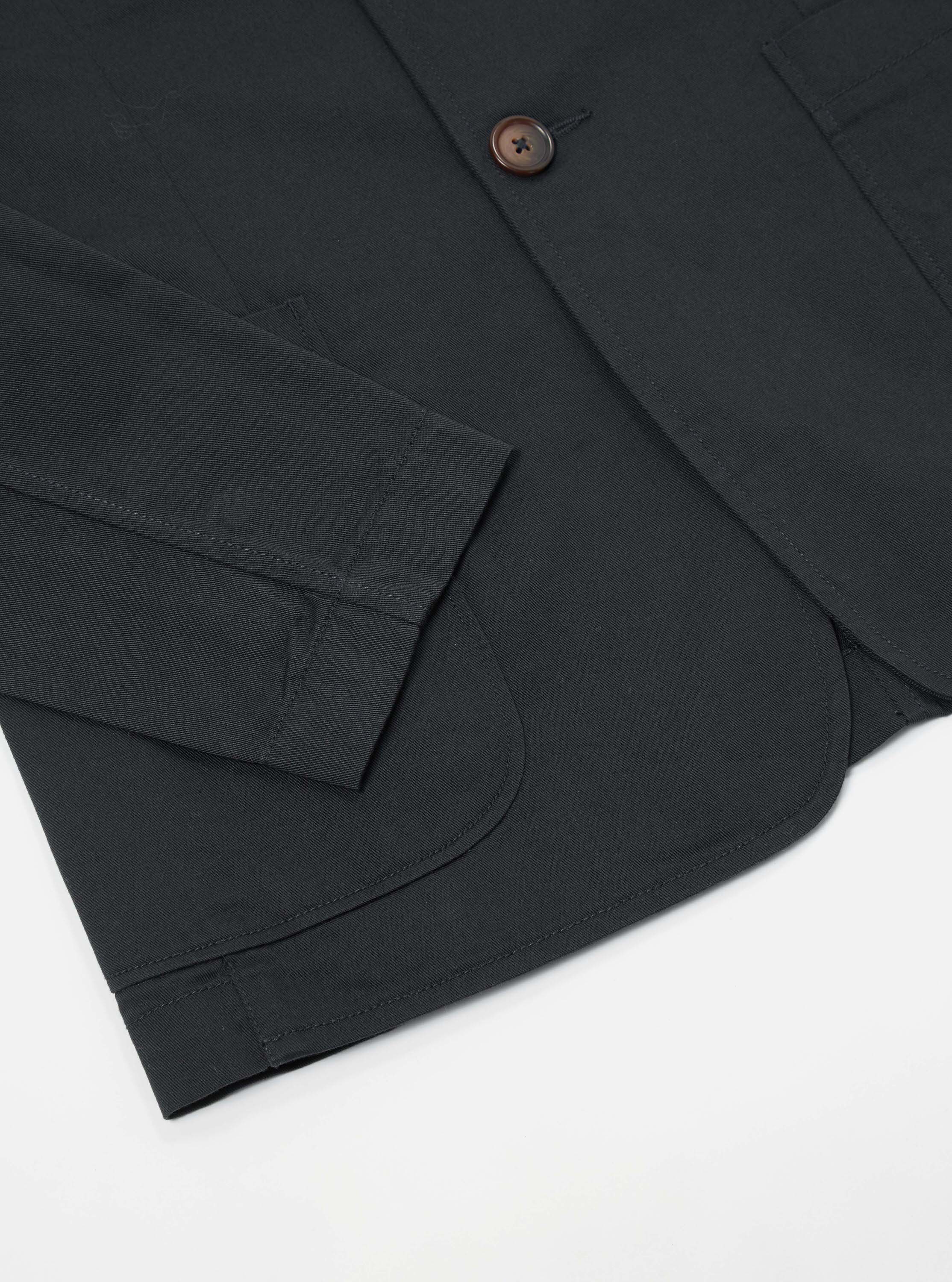 Black Twill London Jacket - Image 6