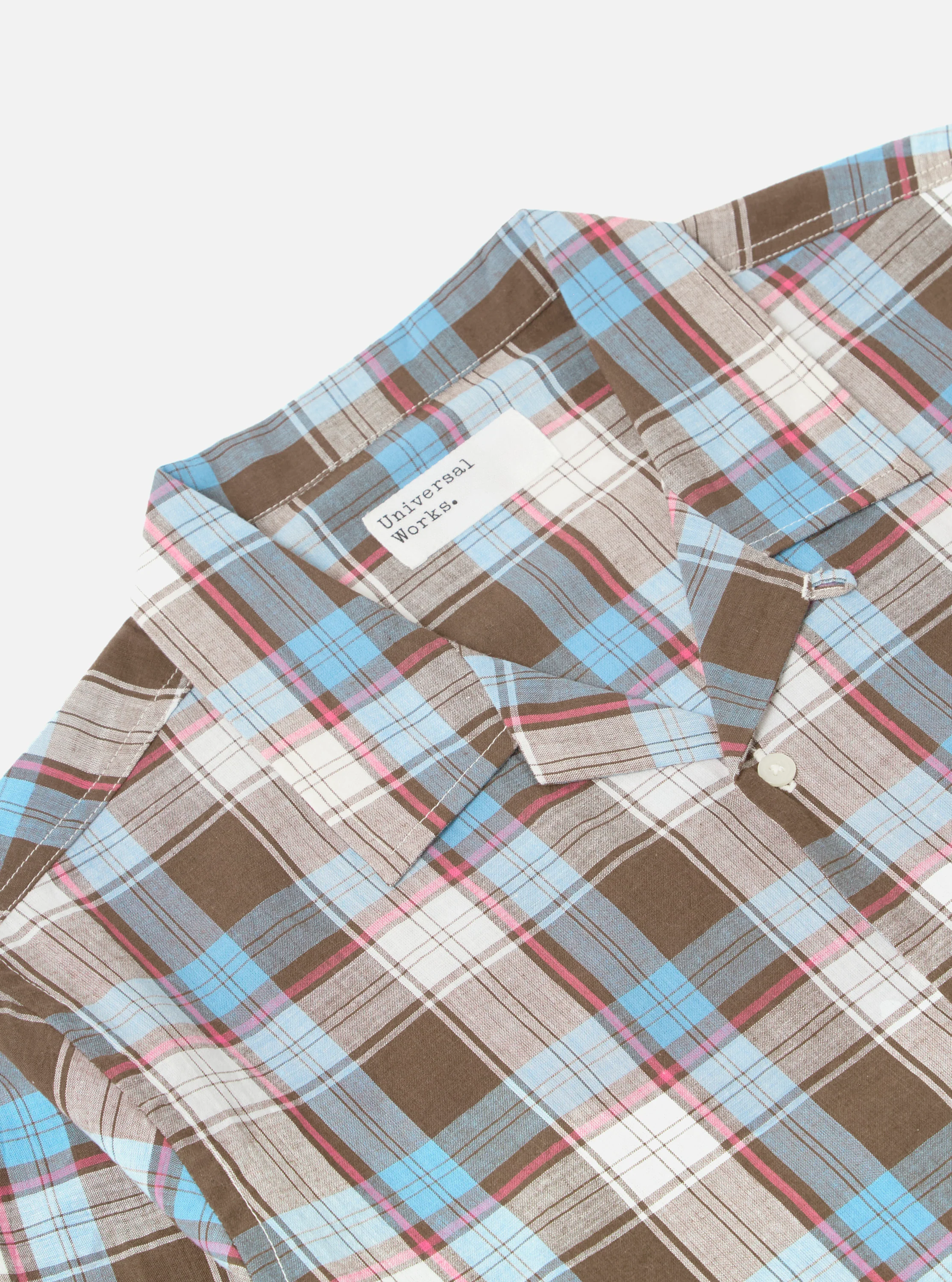 Blue/Brown Check 3 Long Pyjama Set - Image 5