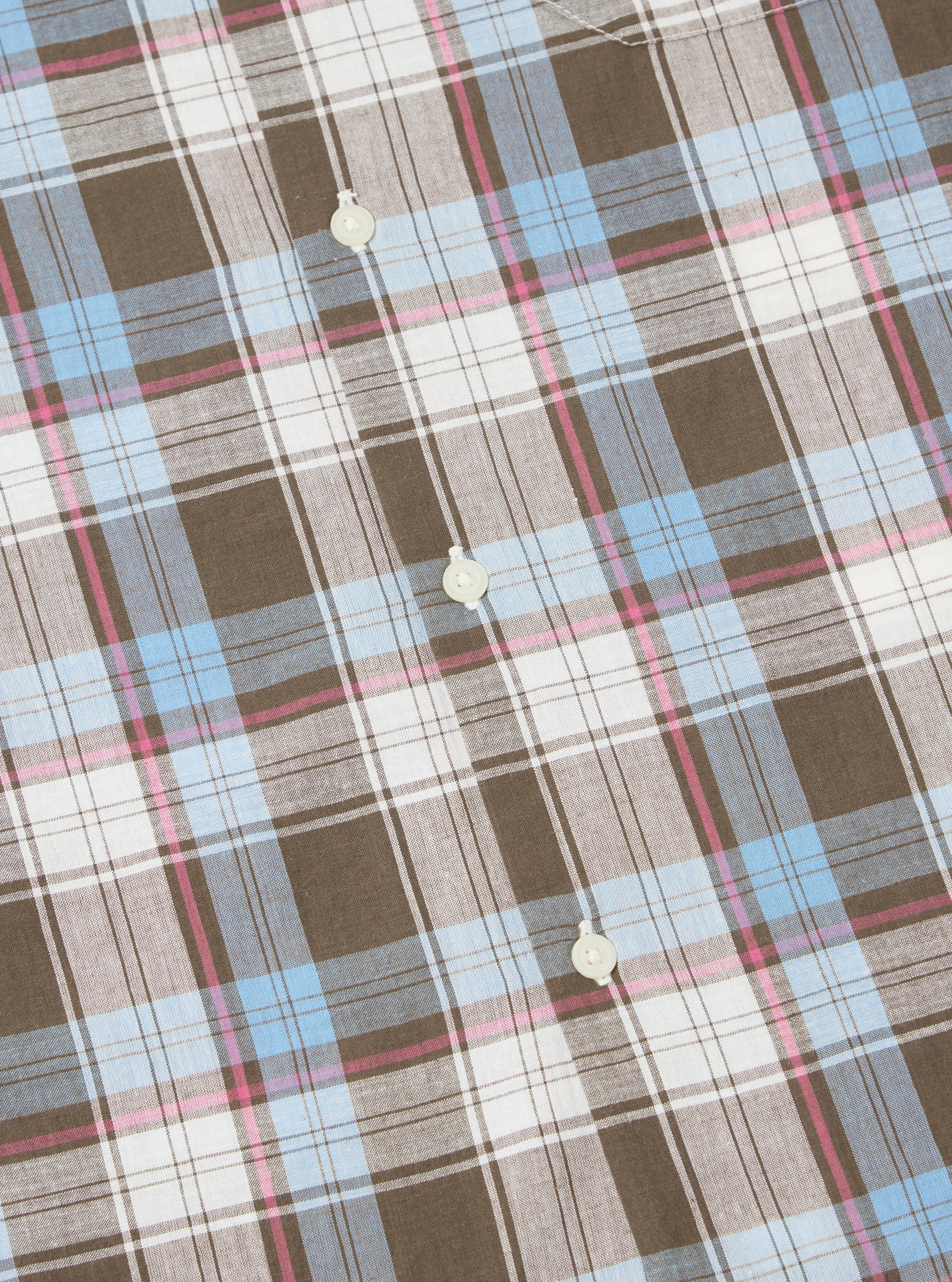 Blue/Brown Check 3 Long Pyjama Set - Image 7