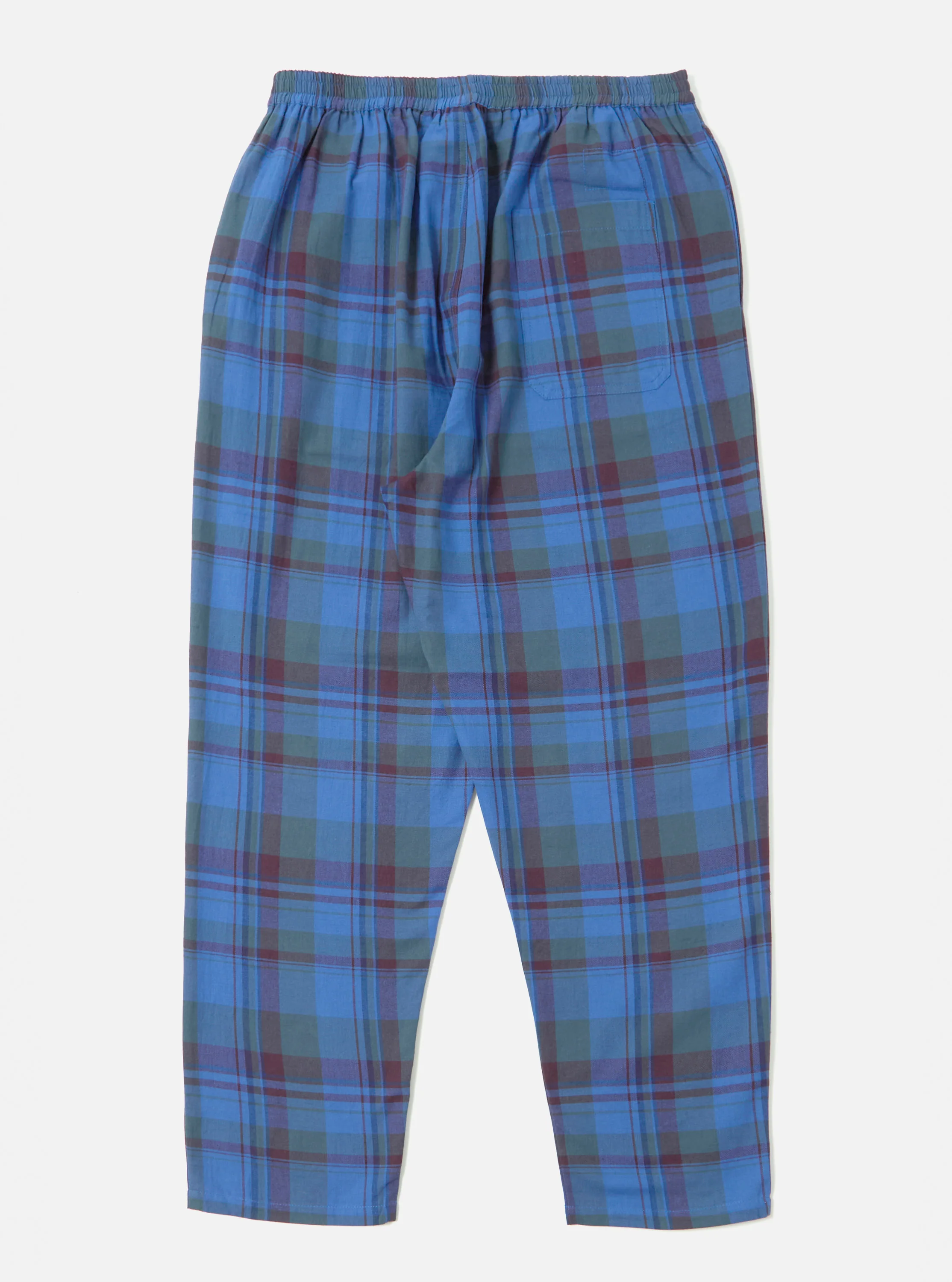 Blue Kip Check Long Pyjama Set - Image 10