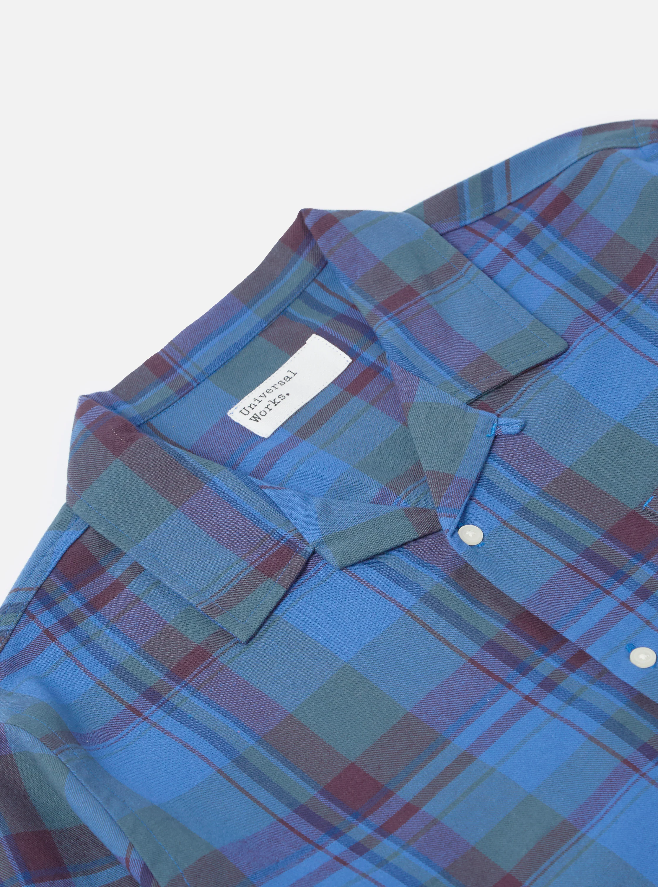Blue Kip Check Long Pyjama Set - Image 5