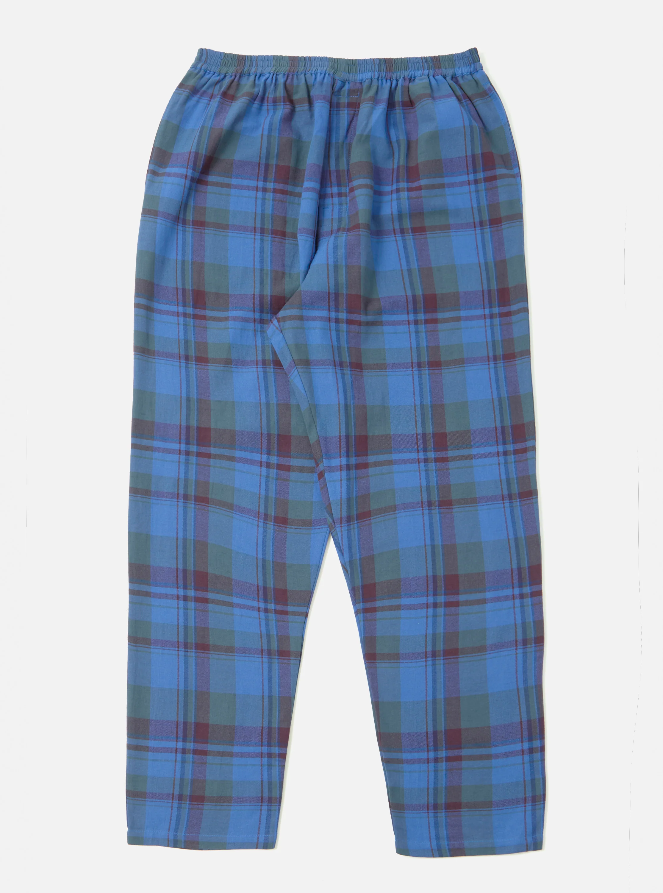 Blue Kip Check Long Pyjama Set - Image 9