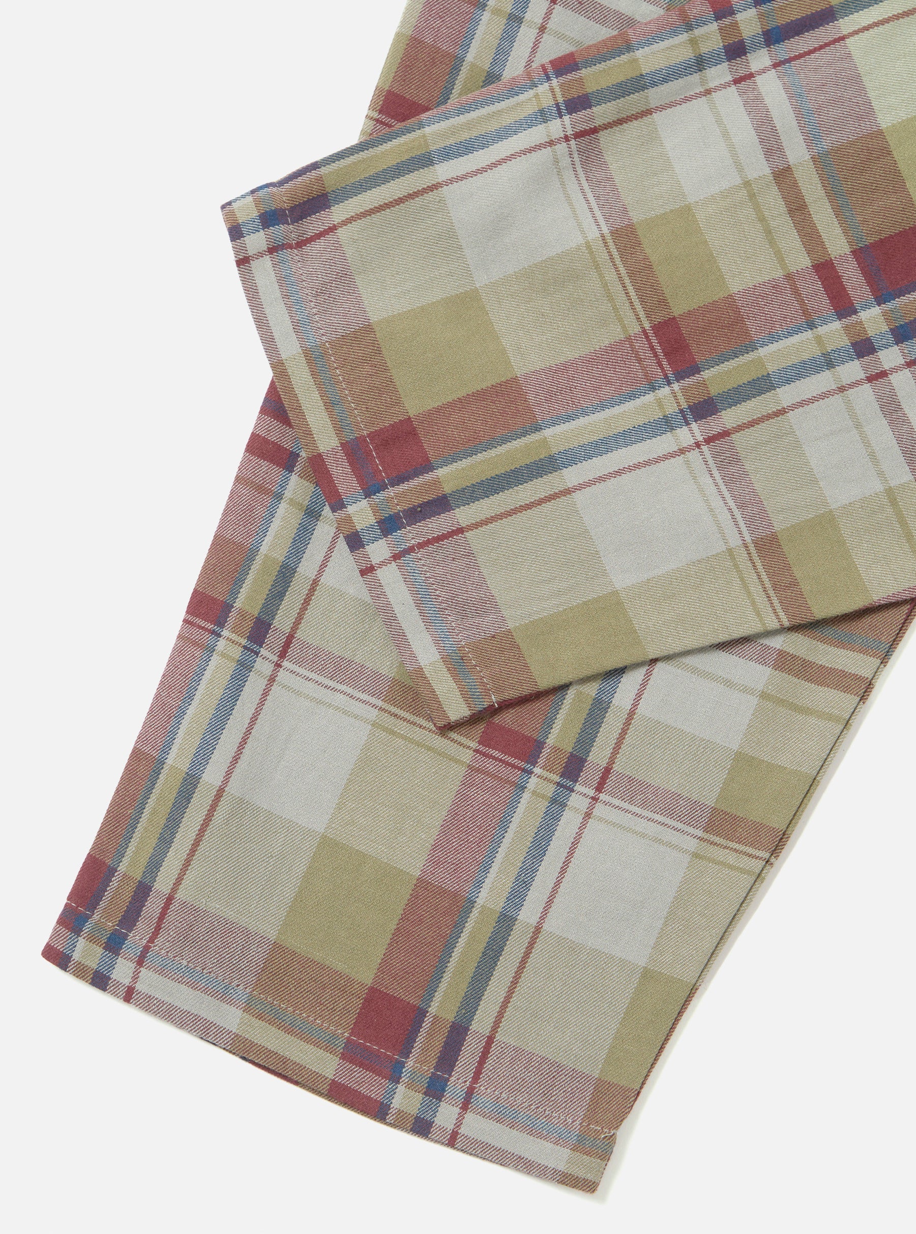 Green Kip Check Long Pyjama Set - Image 13