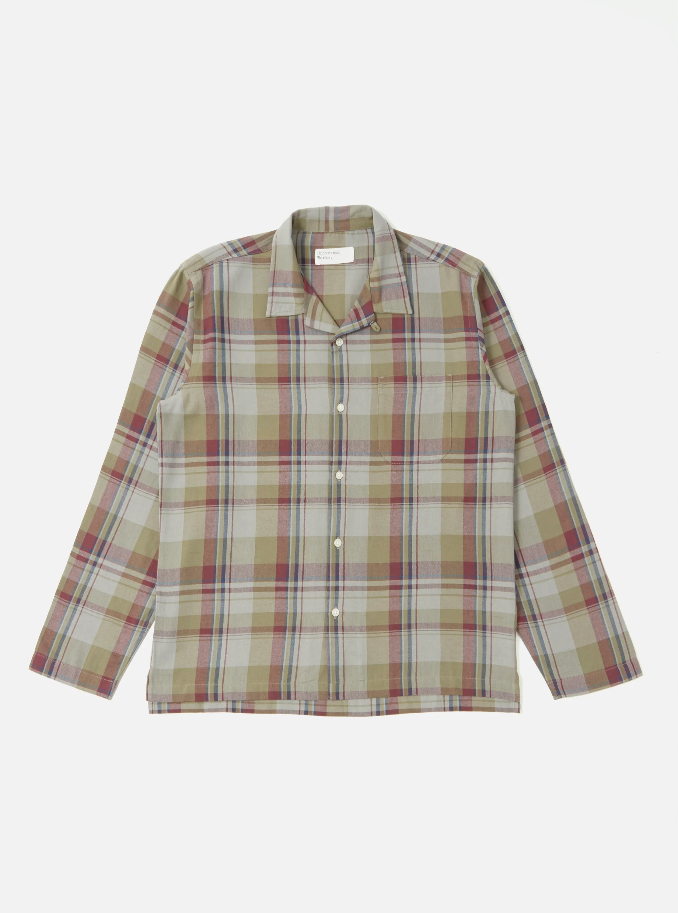 Green Kip Check Long Pyjama Set - Image 3
