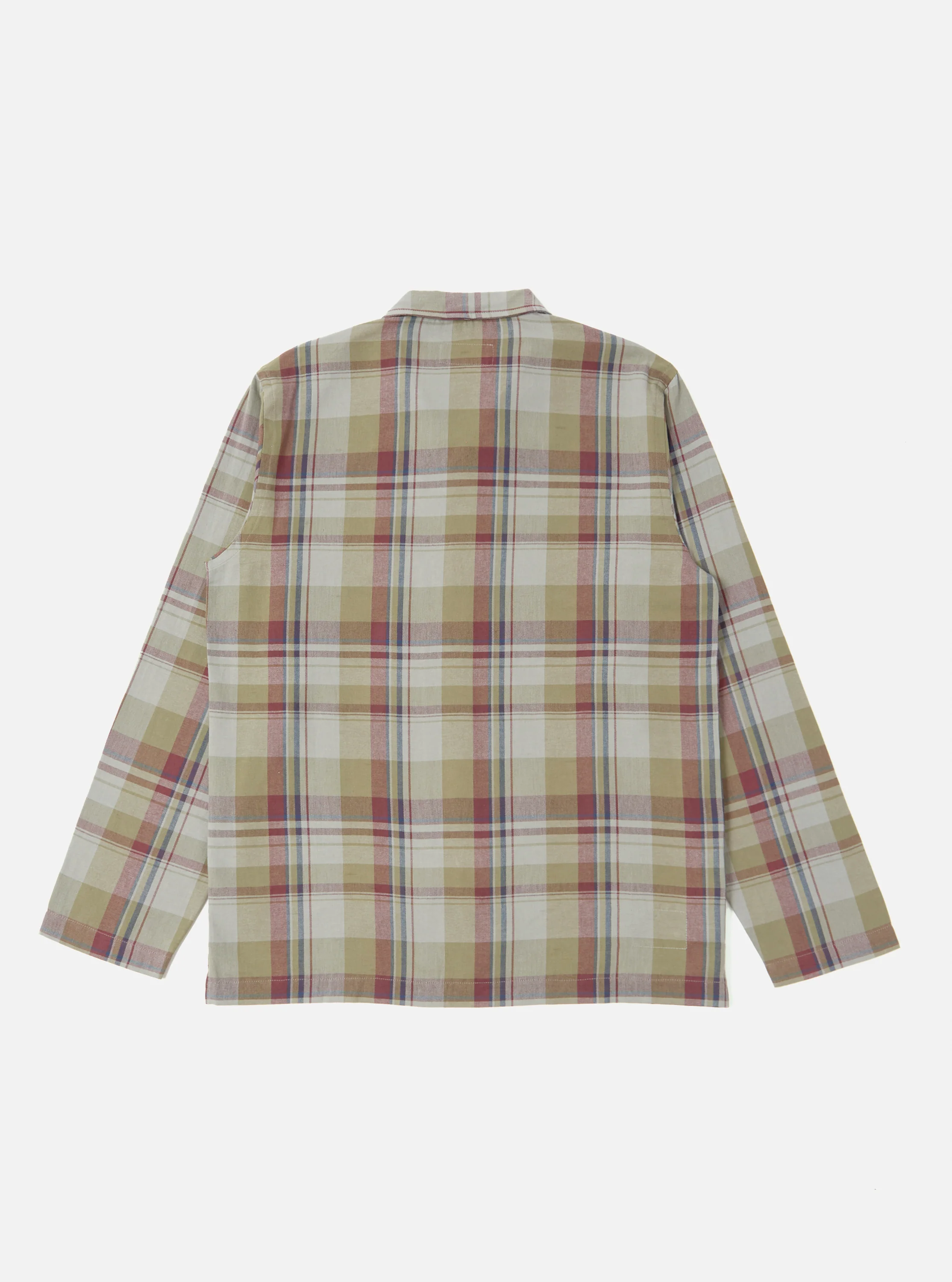 Green Kip Check Long Pyjama Set - Image 4