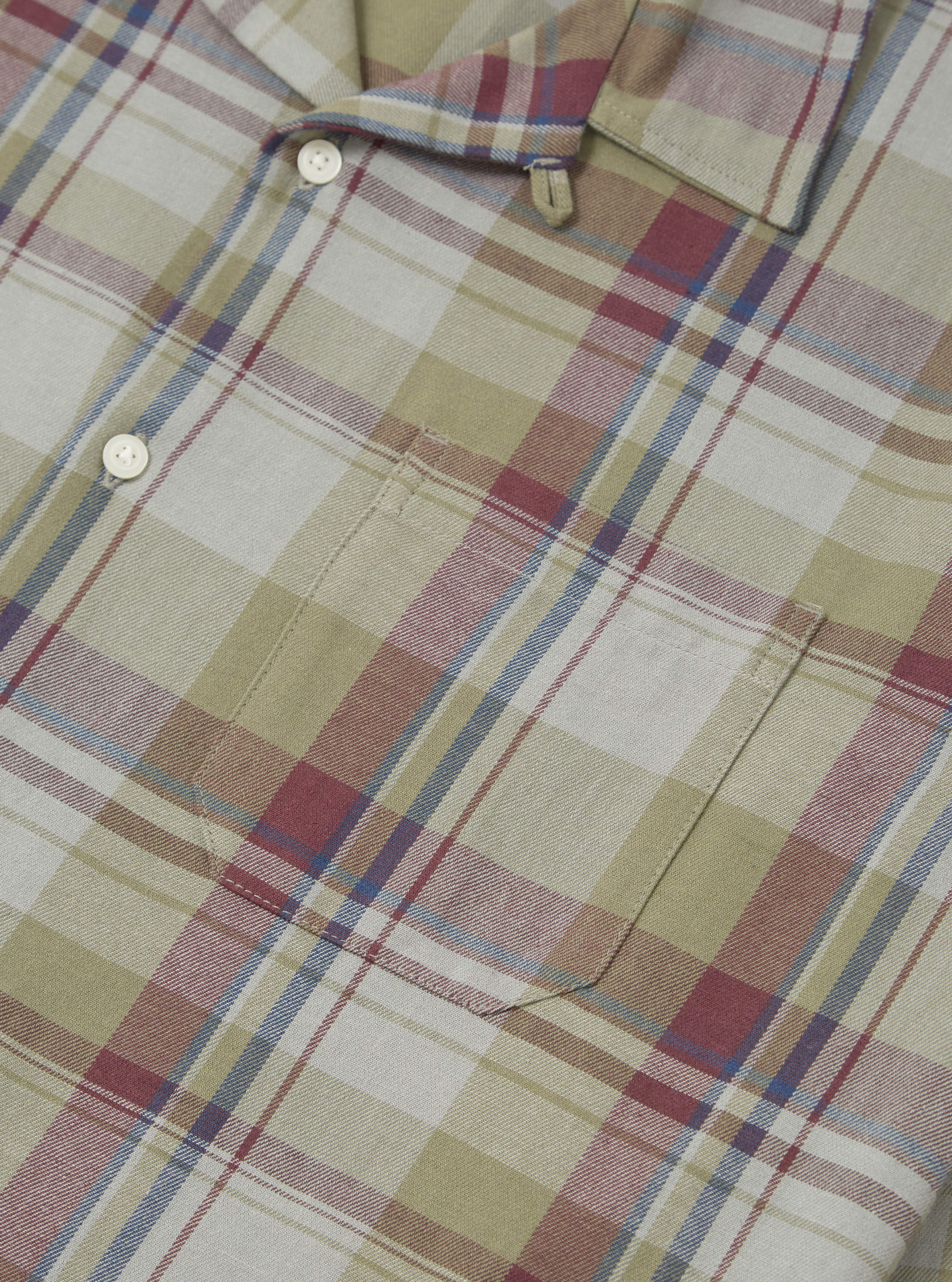 Green Kip Check Long Pyjama Set - Image 6