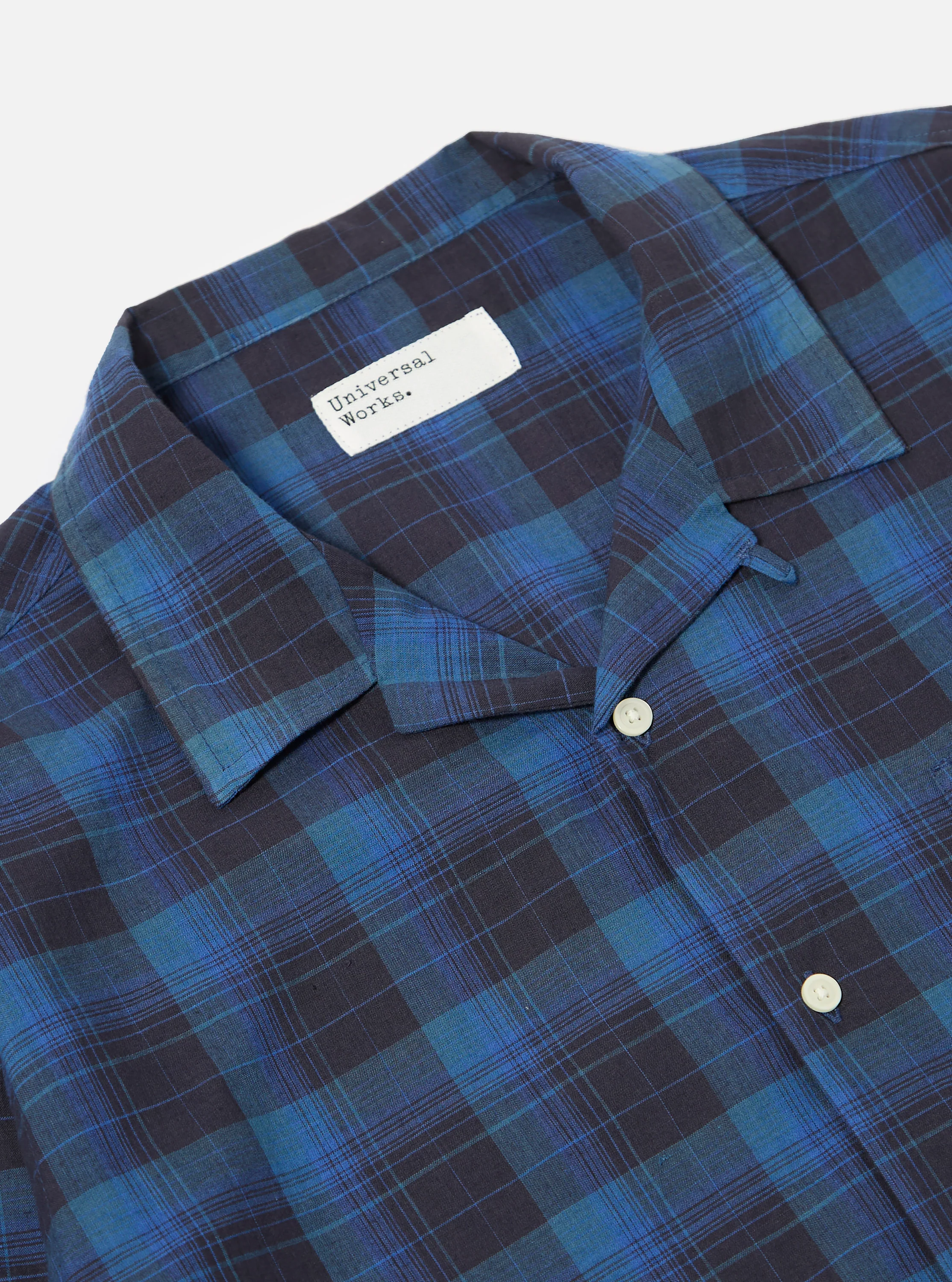 Navy/Blue Check Long Pyjama Set - Image 5