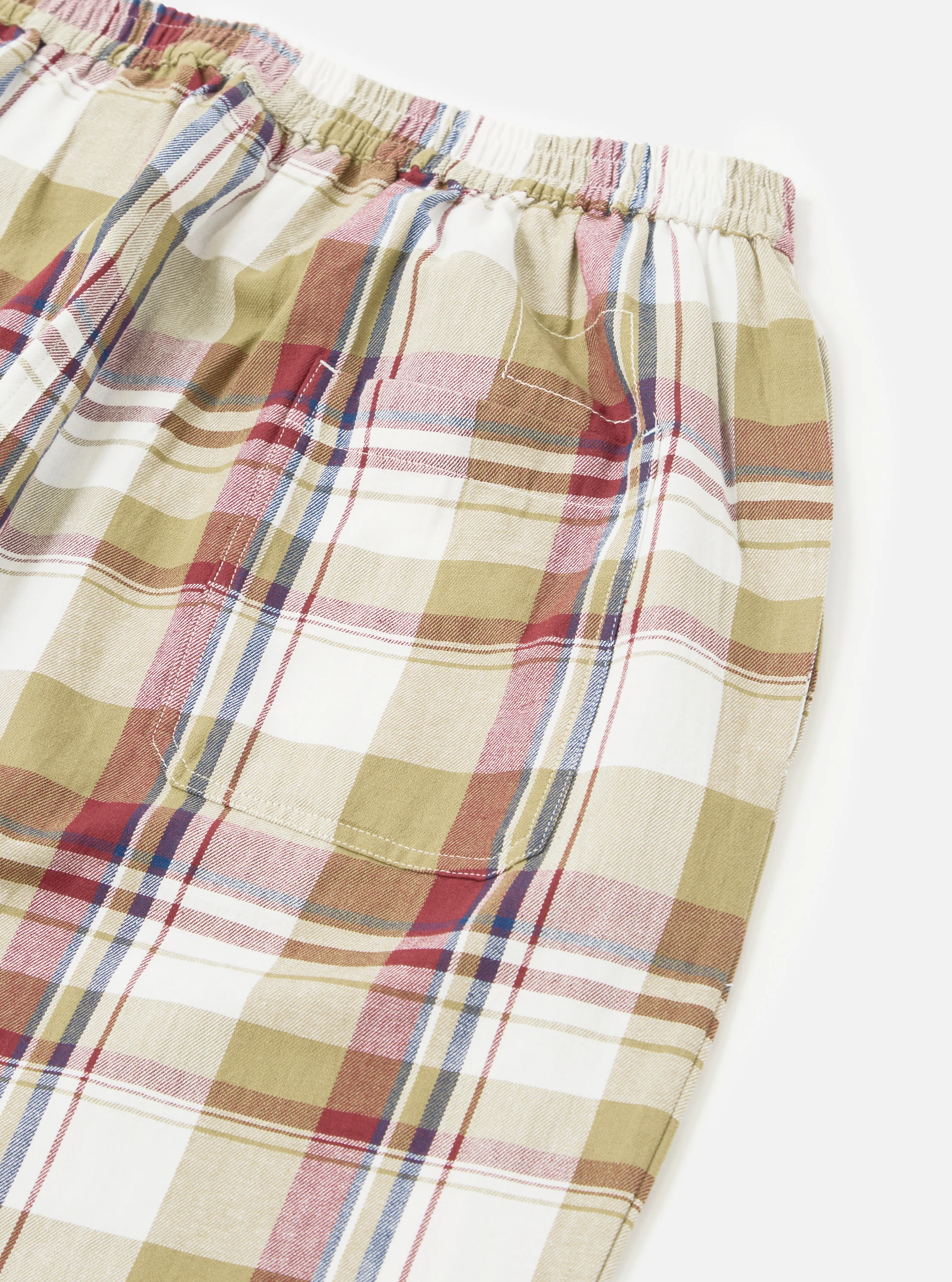 Red/Brown Kip Check Long Pyjama Set - Image 12