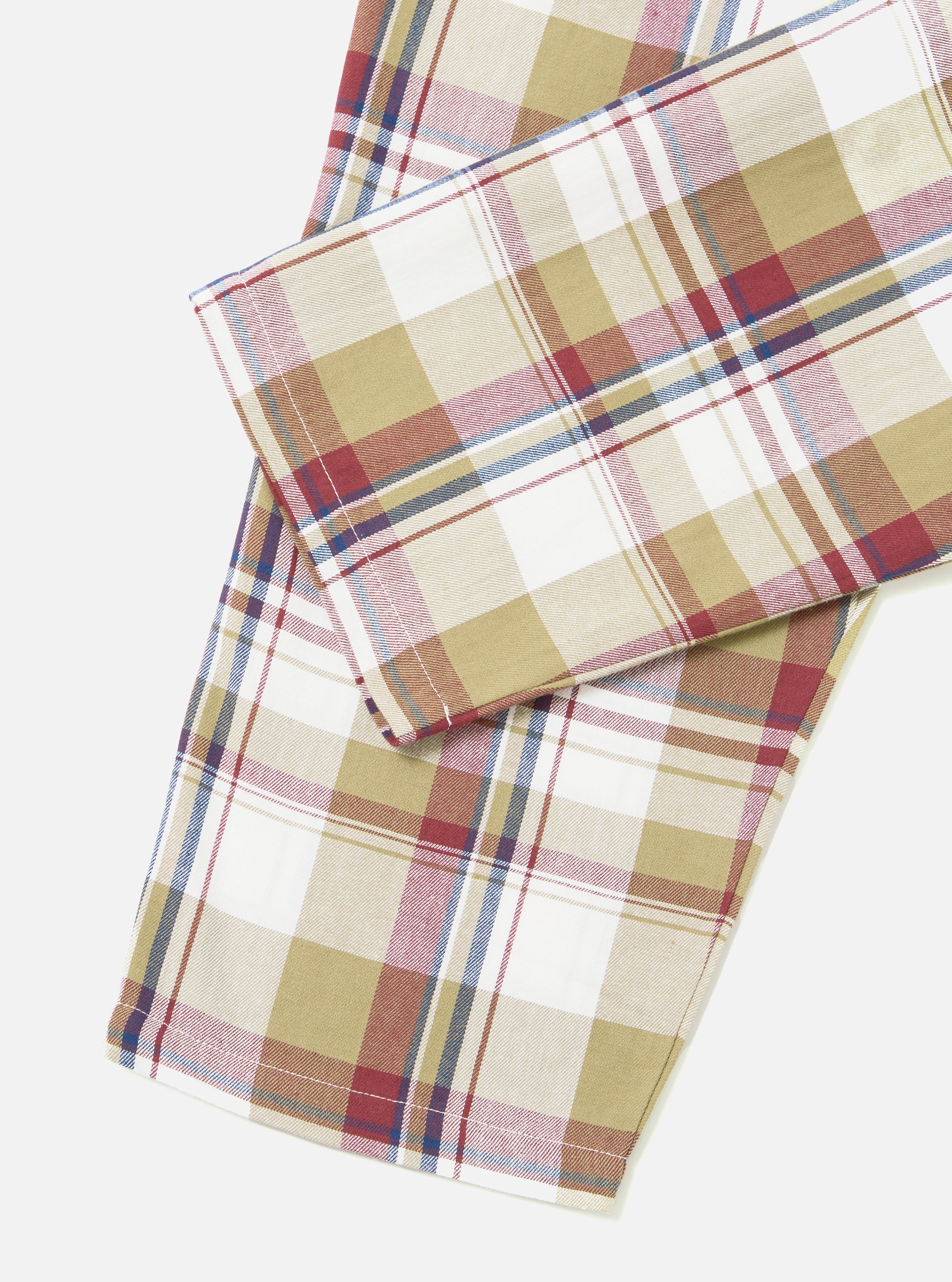 Red/Brown Kip Check Long Pyjama Set - Image 13