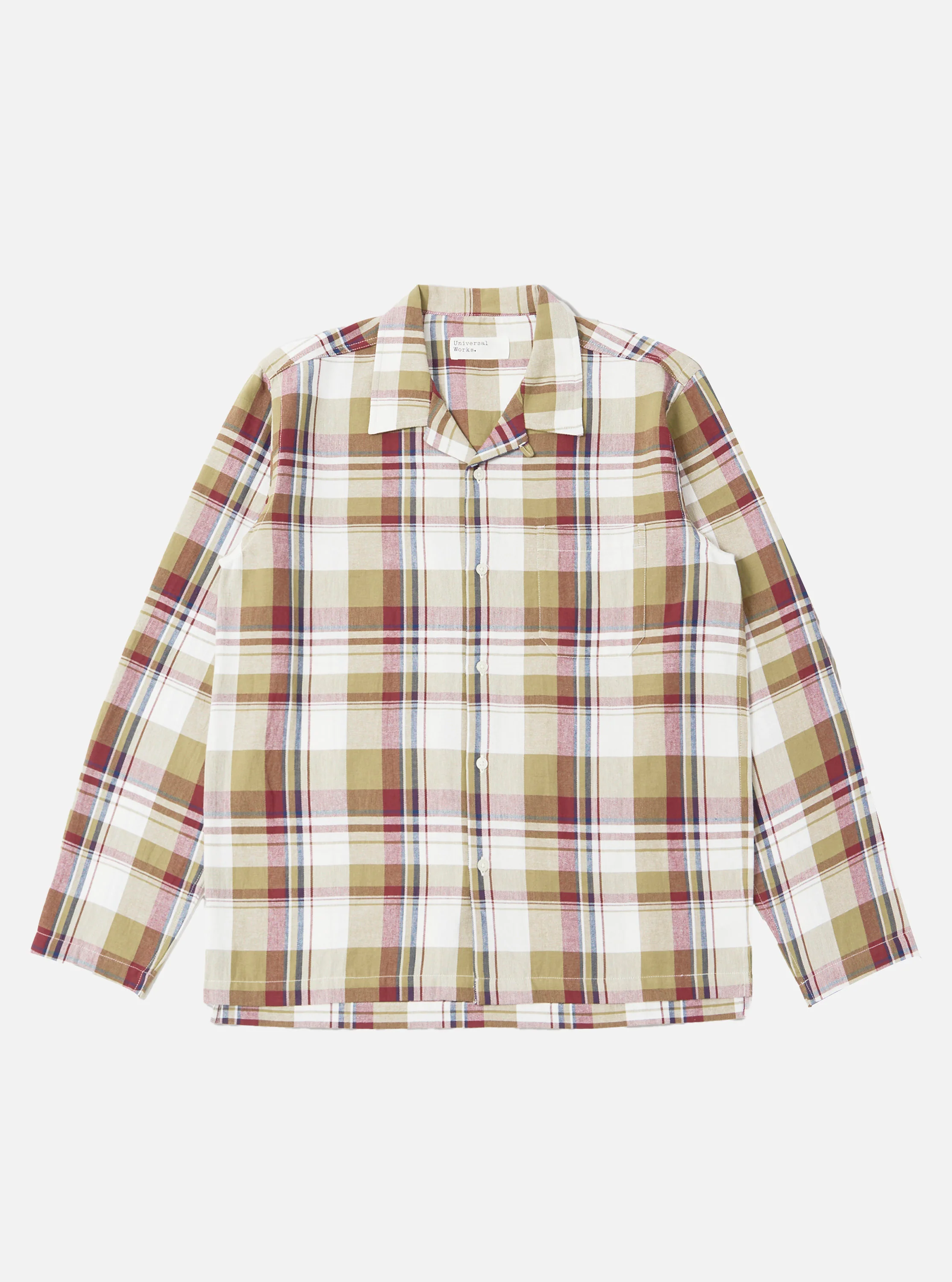 Red/Brown Kip Check Long Pyjama Set - Image 3