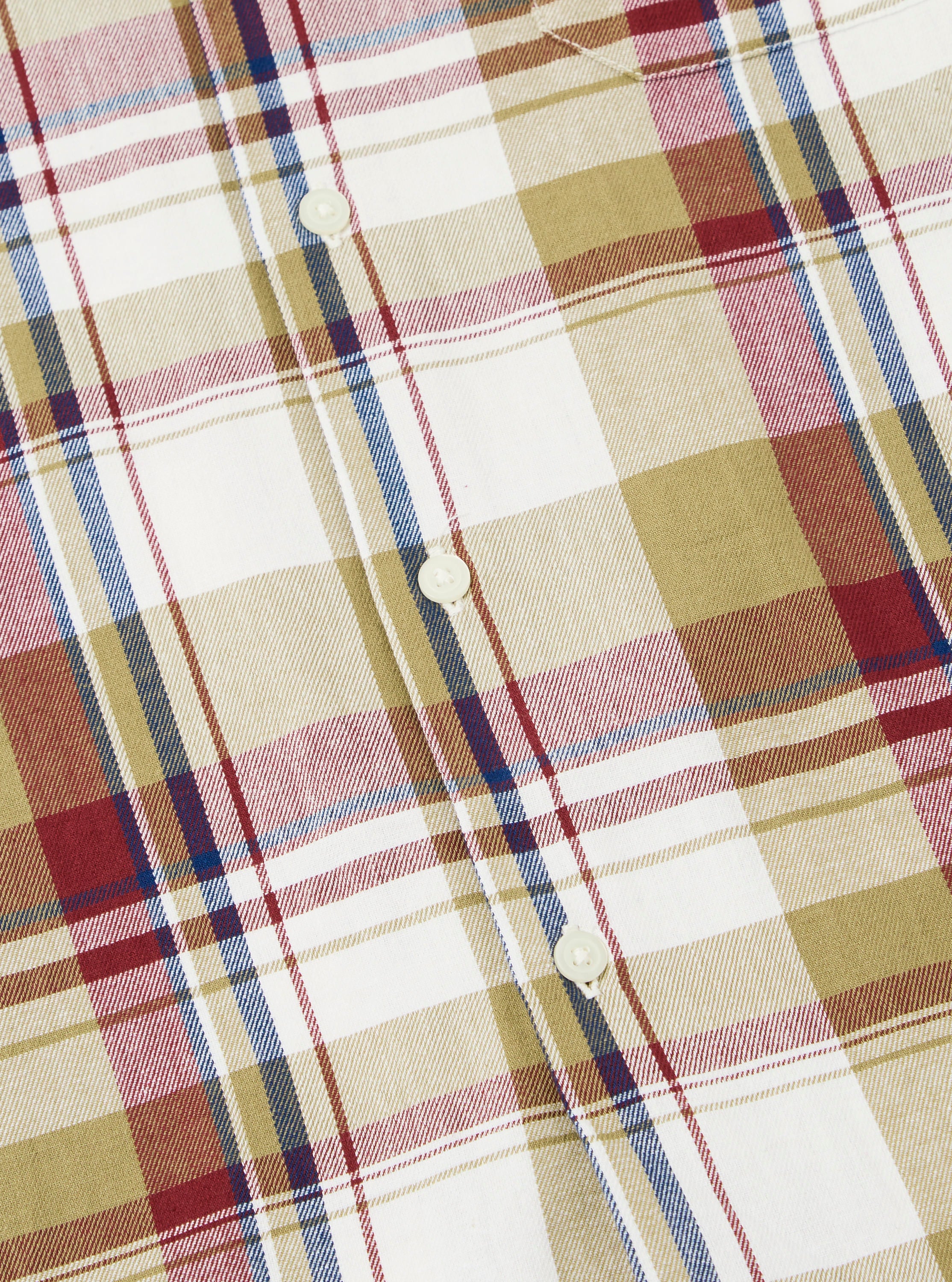 Red/Brown Kip Check Long Pyjama Set - Image 7
