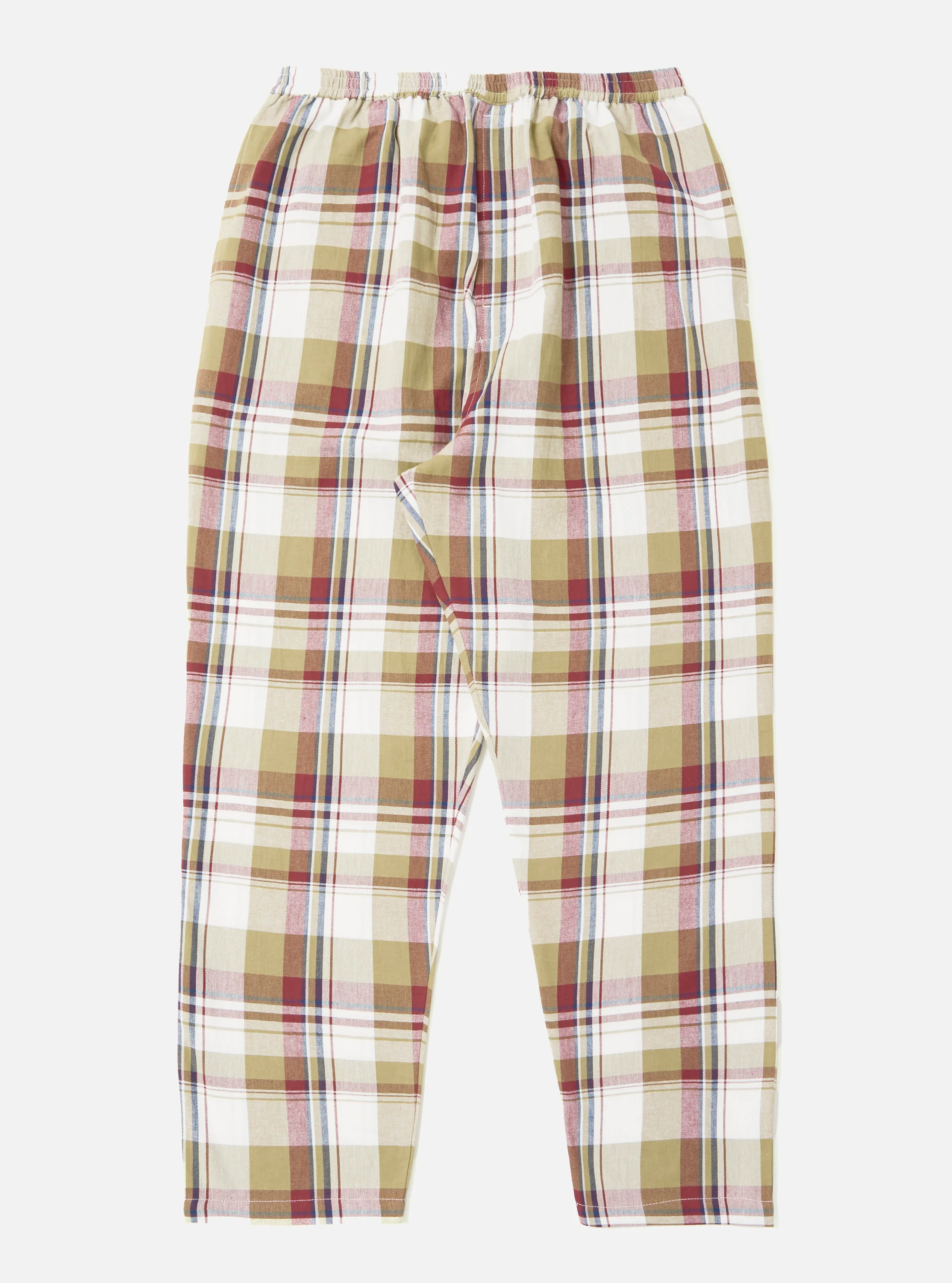 Red/Brown Kip Check Long Pyjama Set - Image 9