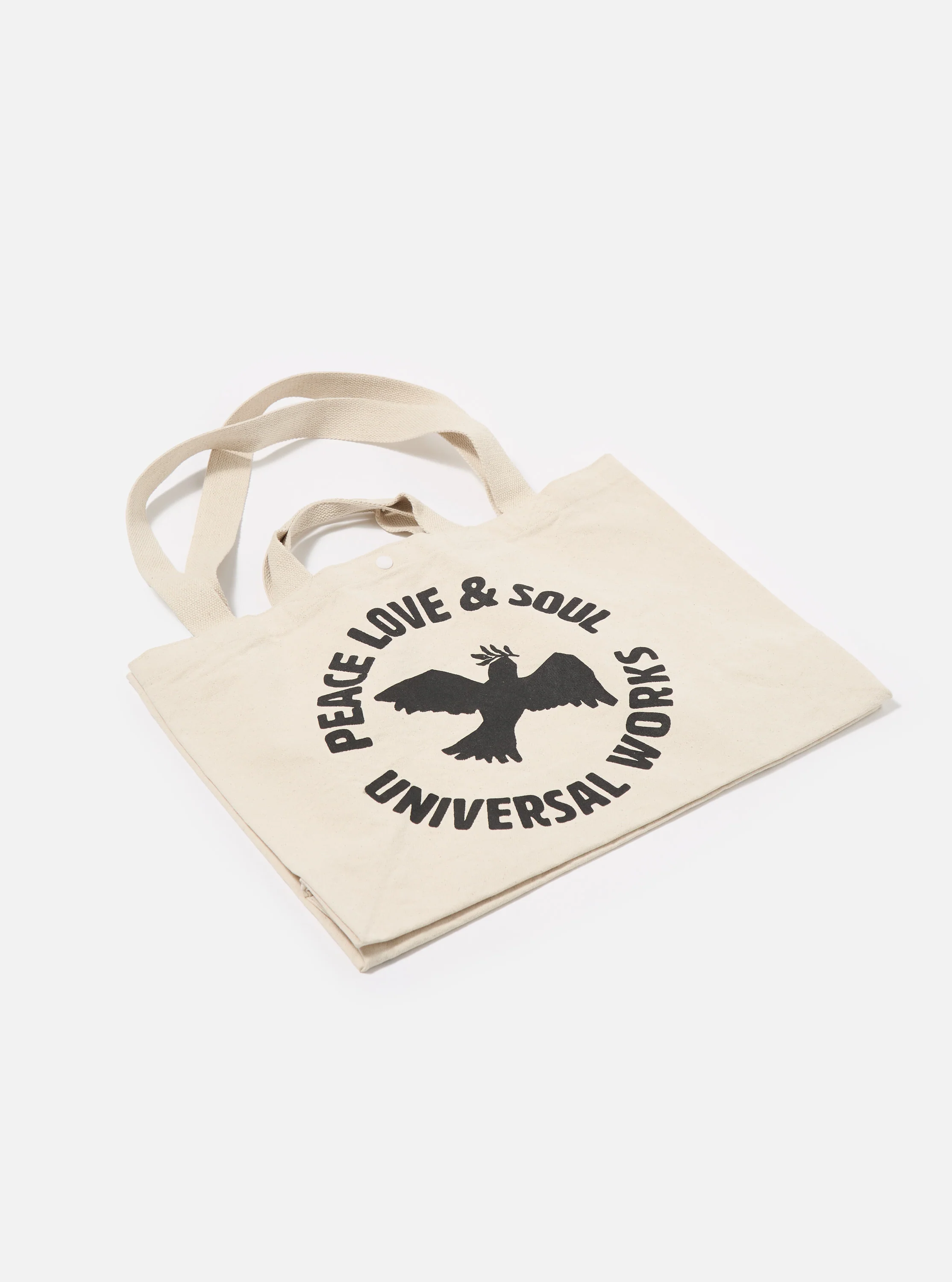 Ecru Canvas Market Tote - Image 6